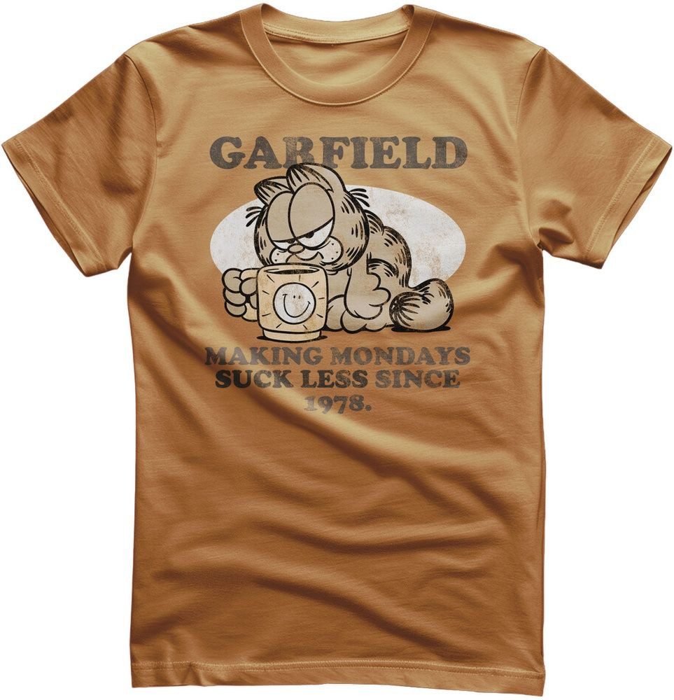 Garfield T-Shirt Garfield Making Mondays Suck Less Since 1978 T-Shirt