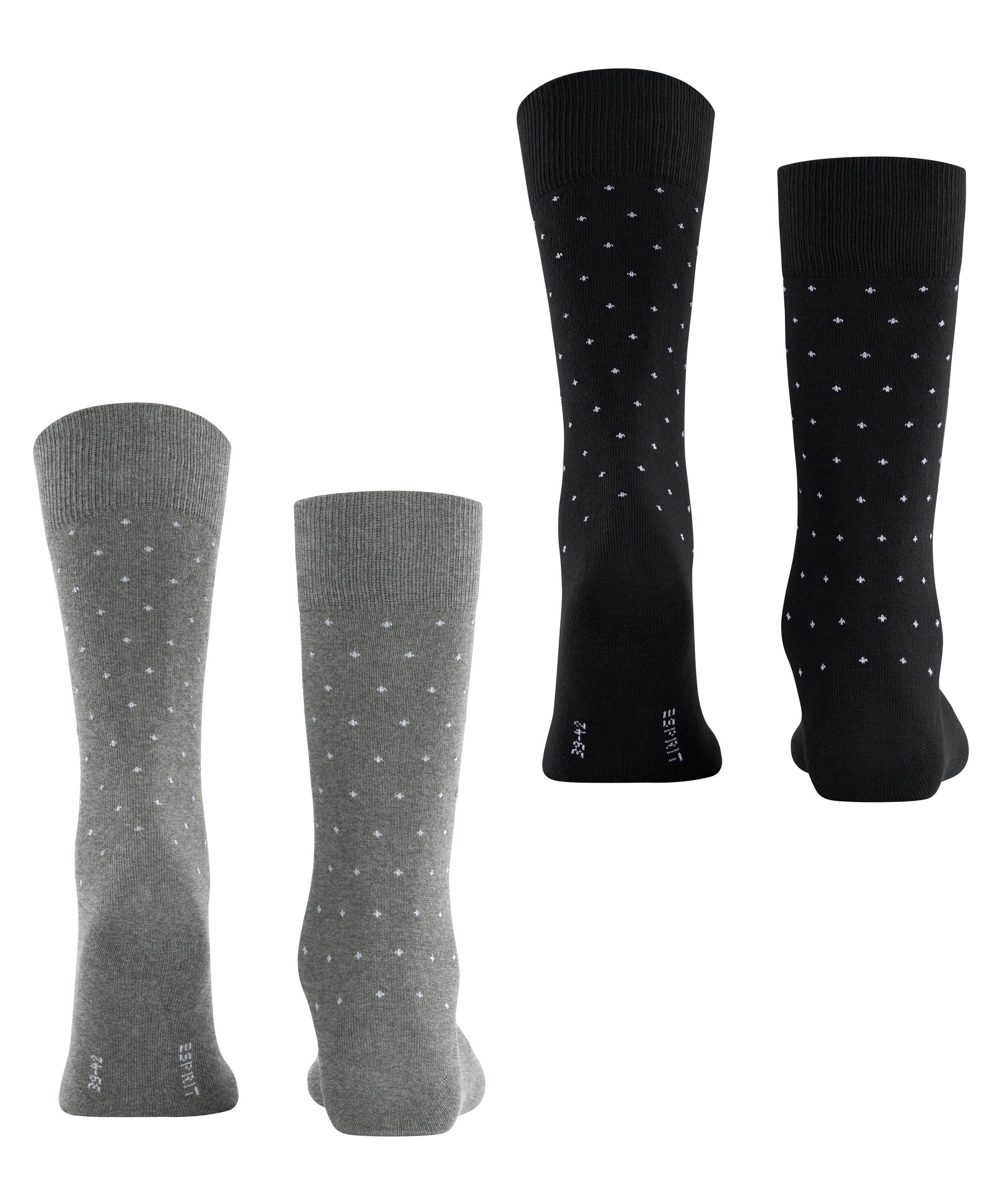 Esprit Socken Fine Dot 2-Pack (2-Paar) (0010) sortiment