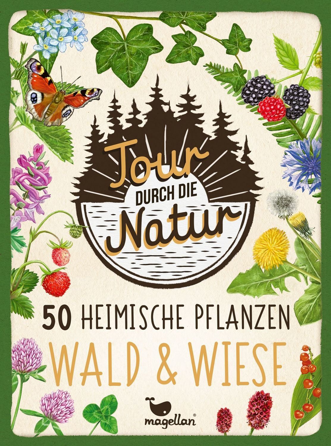Magellan Spiel Tour durch die Natur - 50 heimische Pflanzen - Wald & Wiese