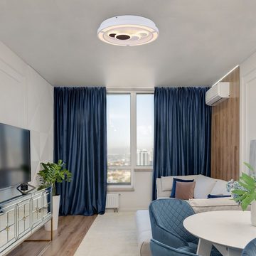 Globo Deckenleuchte Deckenleuchte Wohnzimmer LED Deckenlampe Dimmbar Fernbedienung