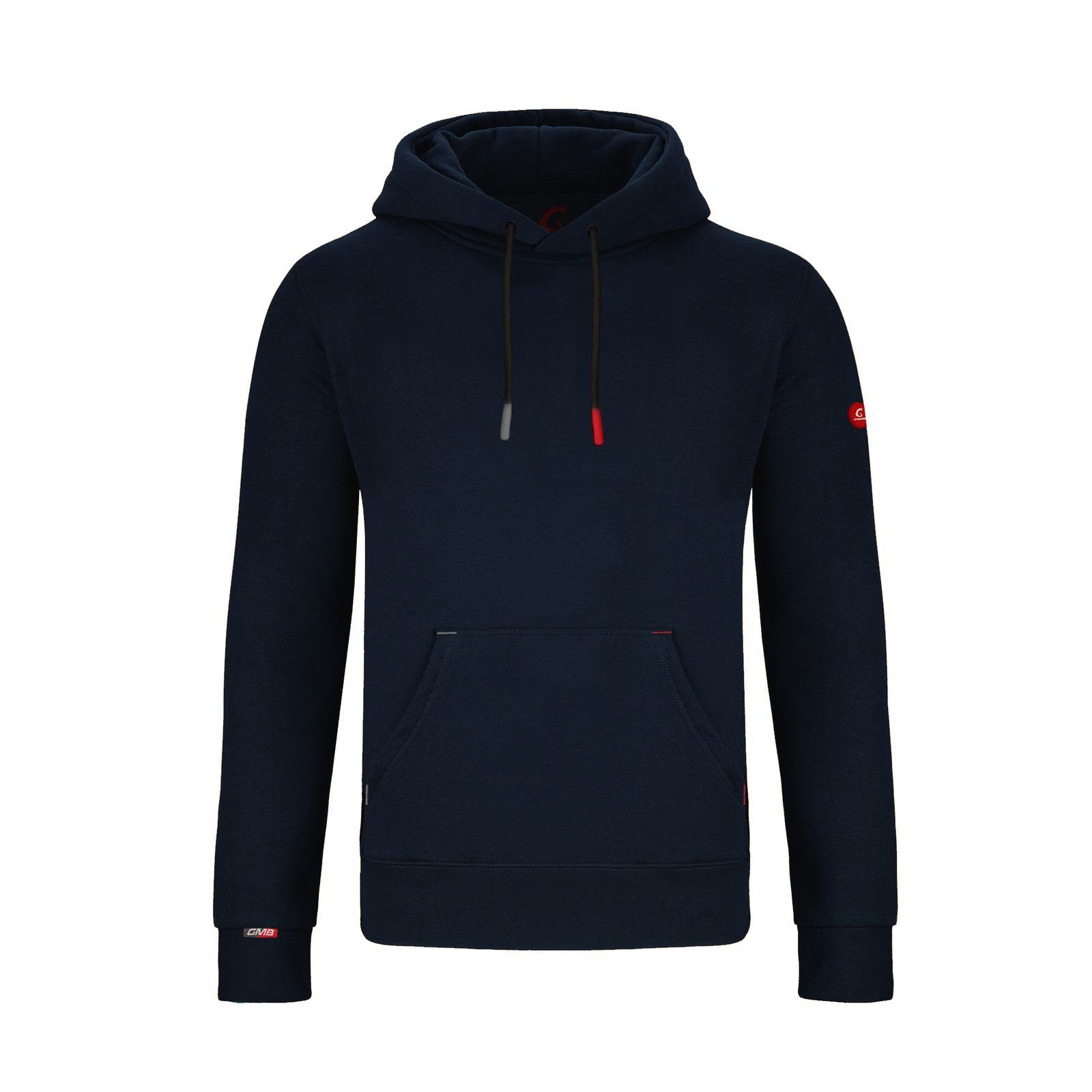 GYMAMBA mit dunkelblau Hoodie Hoodie Kapuze edition red (1-tlg)