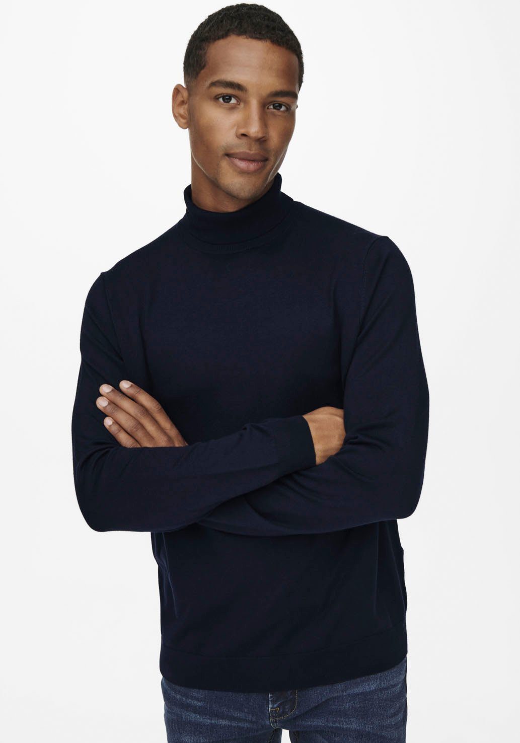Rollkragenpullover ONSWYLER LIFE REG ROLL NECK KNIT NOOS