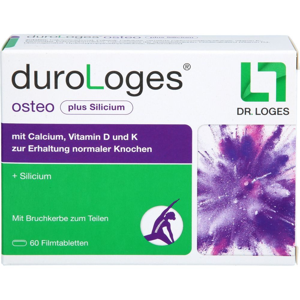 Dr. Loges + Co. GmbH DUROLOGES osteo Filmtabletten Filmtabletten, 60 St.