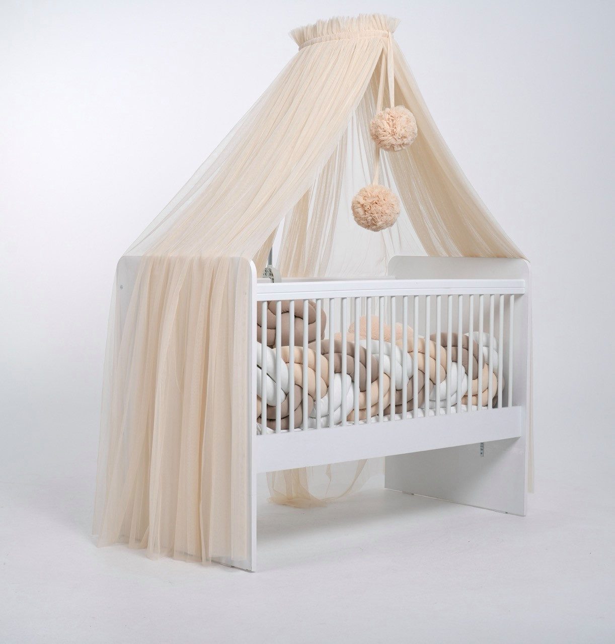 Baby Fancyroom Betthimmel Betthimmel aus 12 Meter Tüll aus 1. Klasse für Ki günstig online kaufen