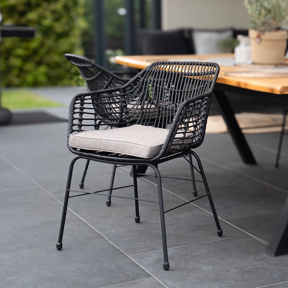 HOME DELUXE Gartenstuhl TARA inkl. Sitzkissen günstig online kaufen