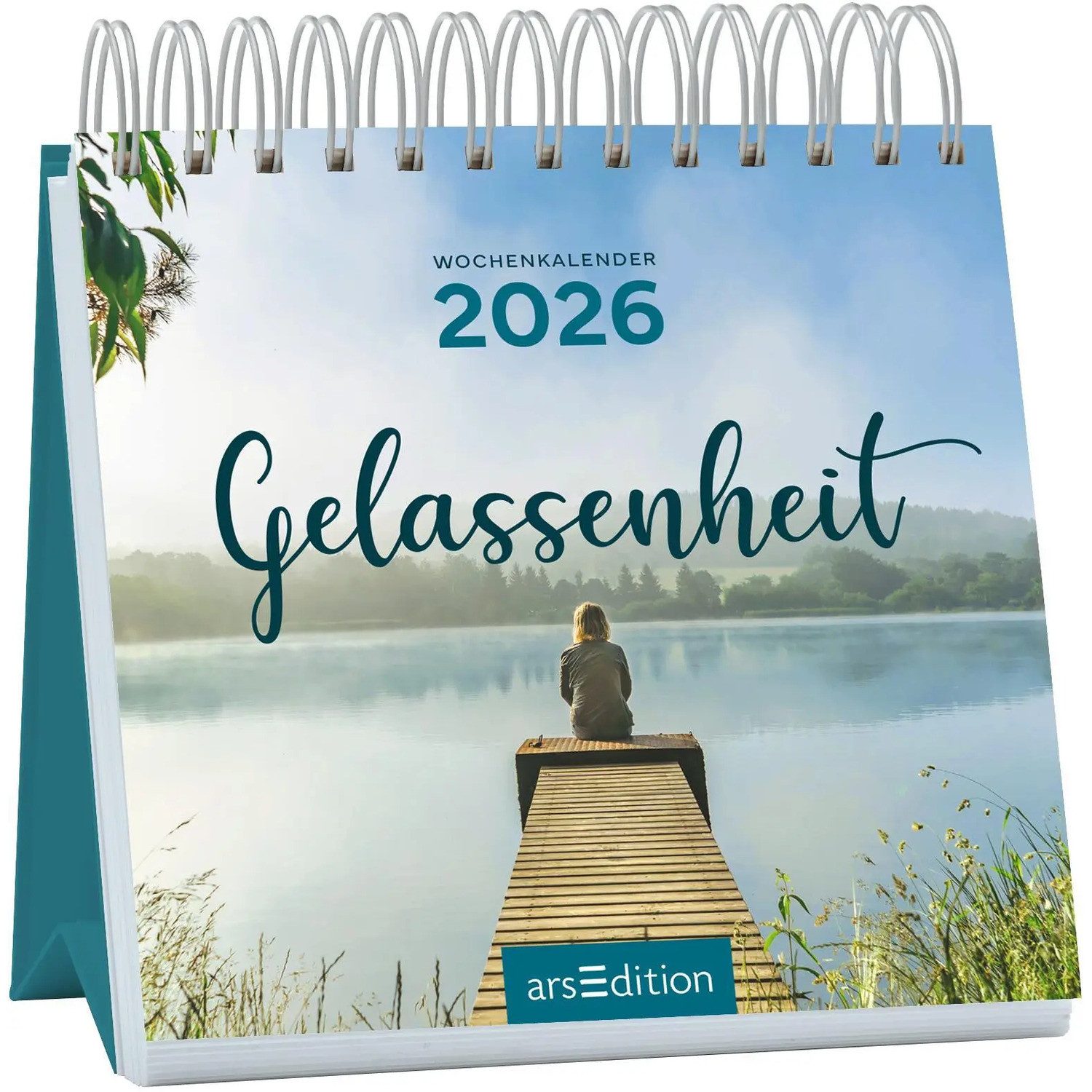 Ars Edition Настольный календарь Mini-Wochenkalender Gelassenheit 2026