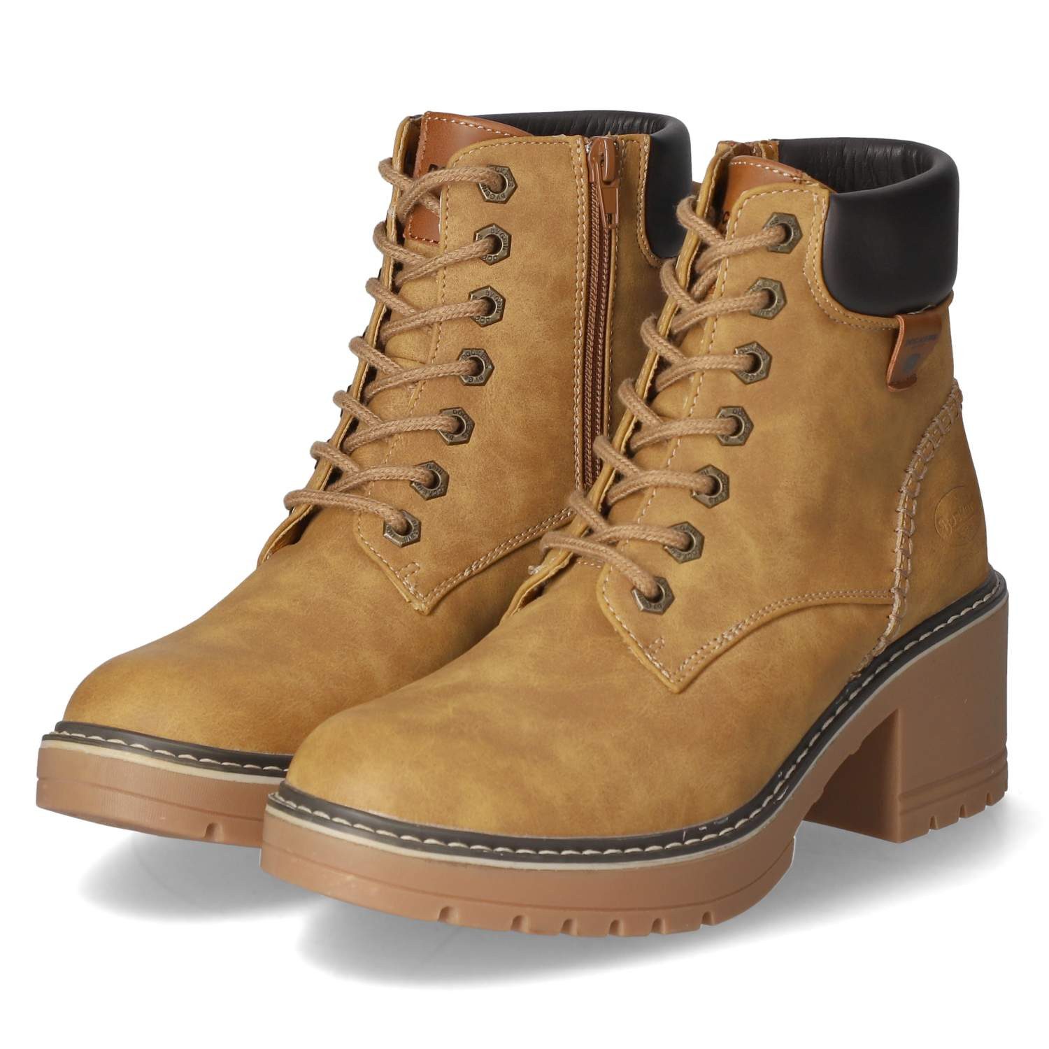 Dockers by Gerli Dockers By Gerli 55GS301630910 Damen Synthetik braun Schnü günstig online kaufen