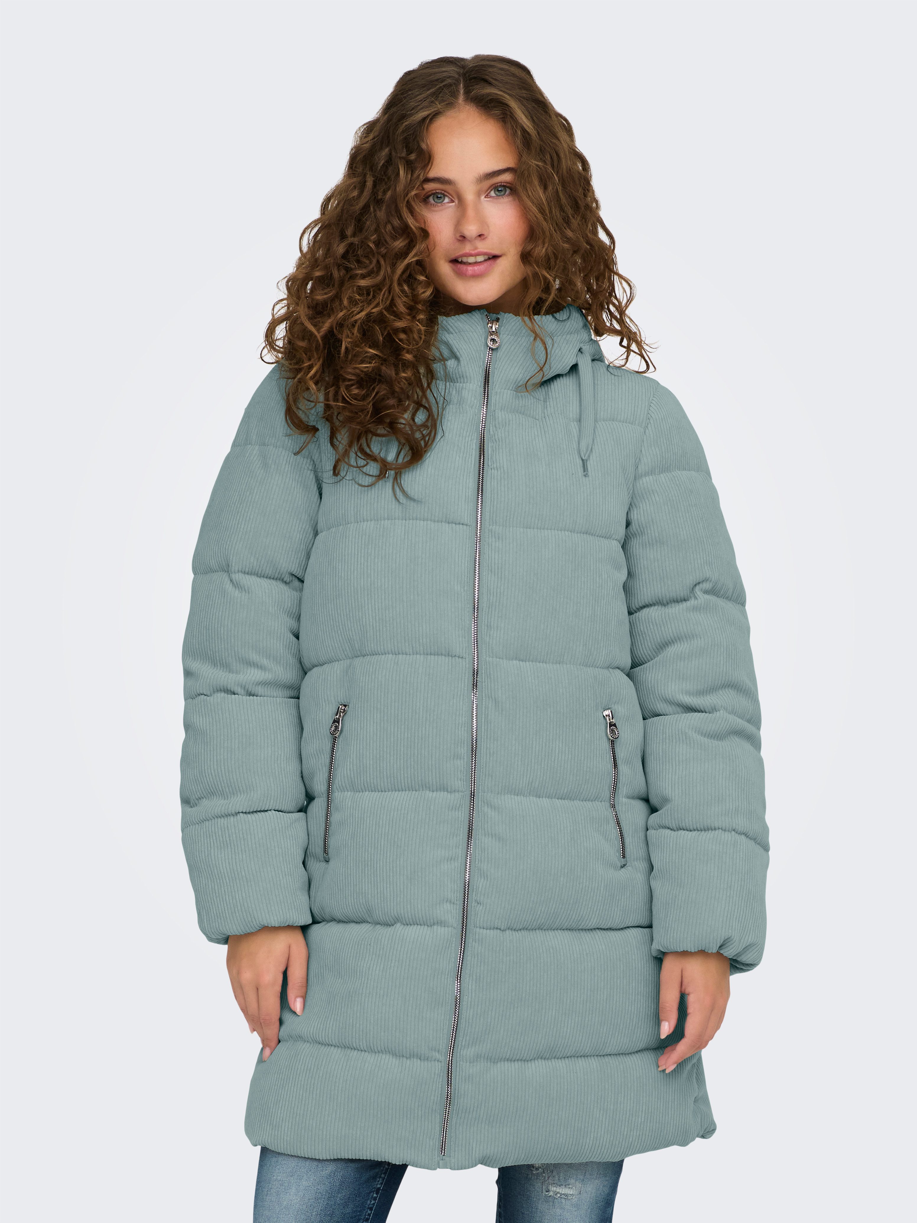 ONLY Steppjacke ONLDOLLY LONG CORDUROY PUFFER OTW aus feinem Cordmaterial günstig online kaufen