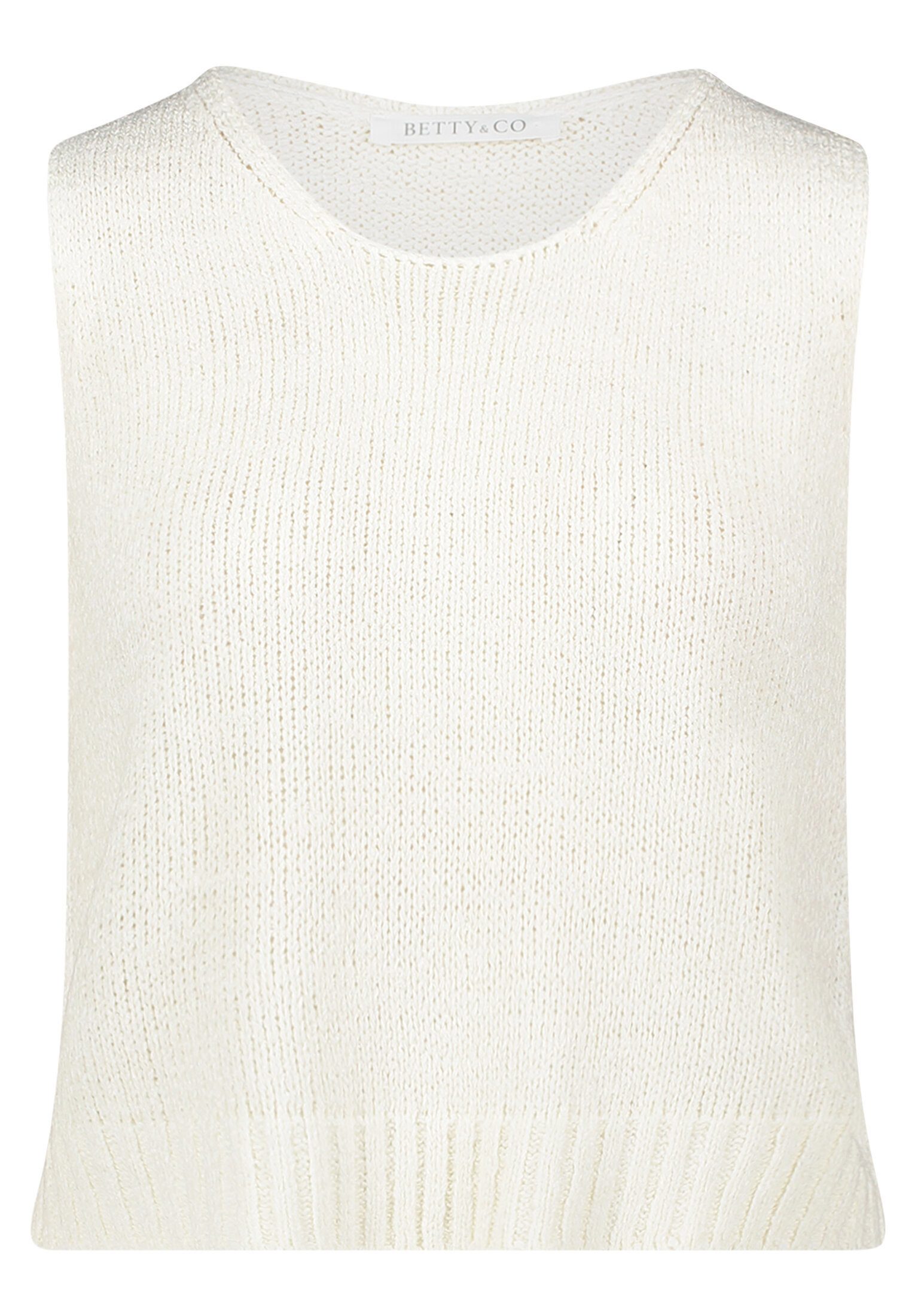 Betty&Co Stricktop Damen mit Rundhalsausschnitt