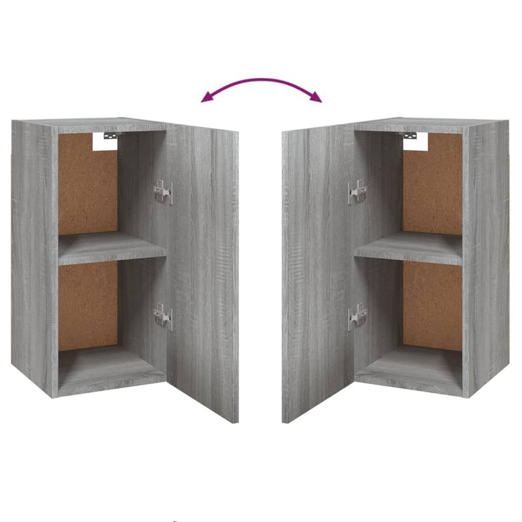 TV-Schrank vidaXL Sonoma cm (1-St) TV-Schrank 30,5x30x60 Grau Holzwerkstoff