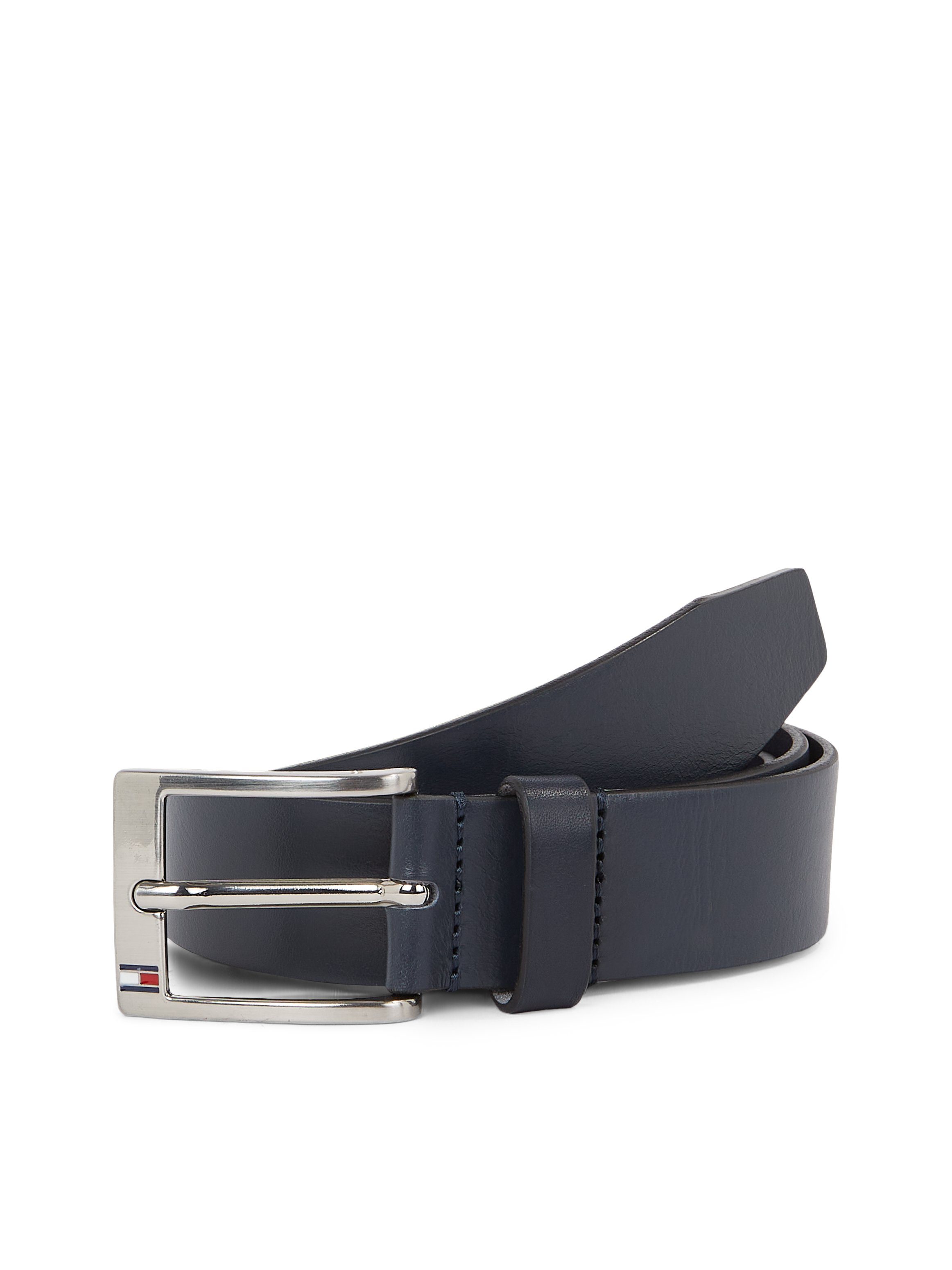 Tommy Hilfiger Ledergürtel New Aly Belt mit quadratischer Logo-Metallschnalle