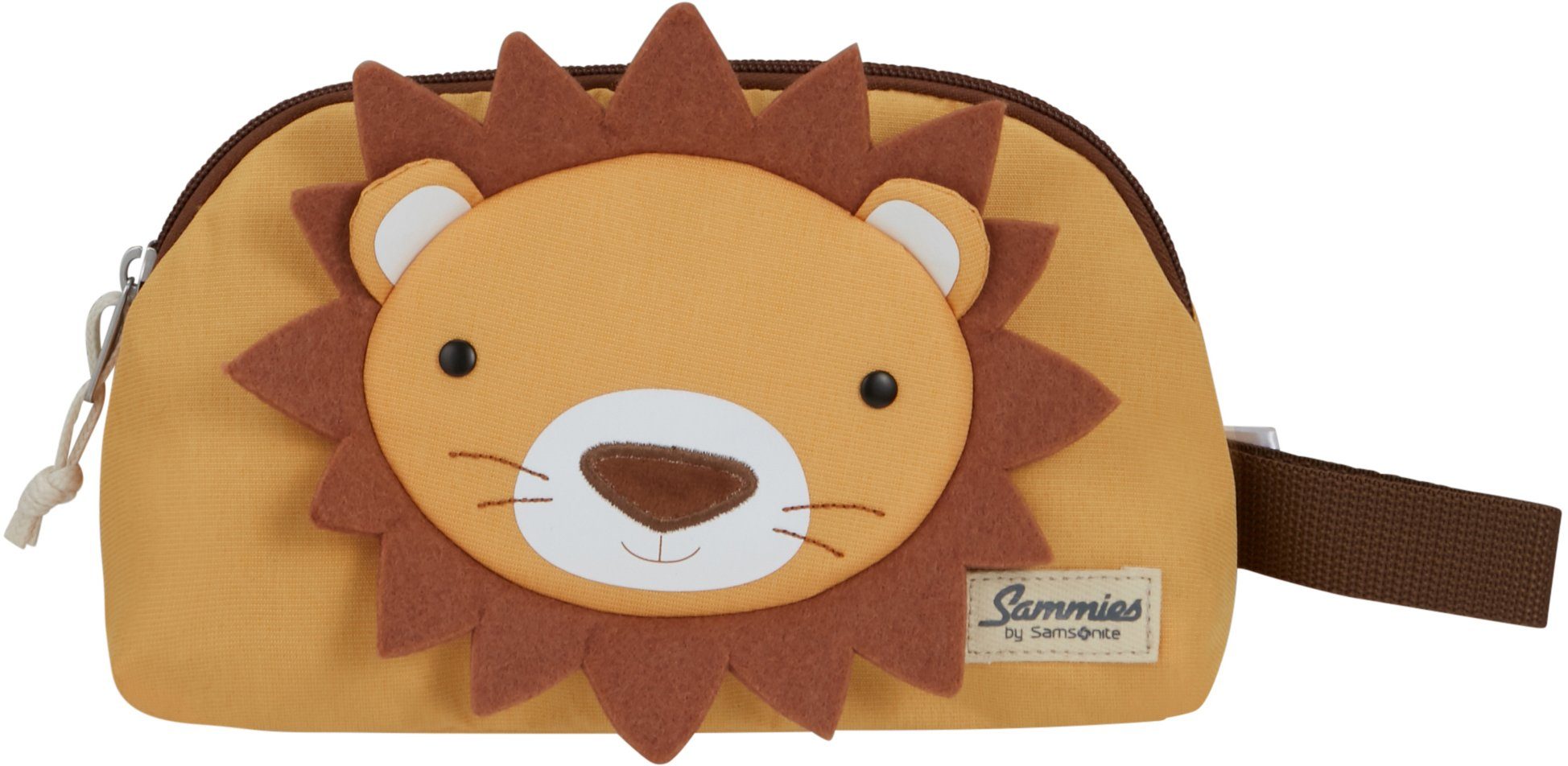 Samsonite Kulturbeutel Happy Sammies ECO, Lion Lester, Reiseetui Waschtasche aus recyceltem Material