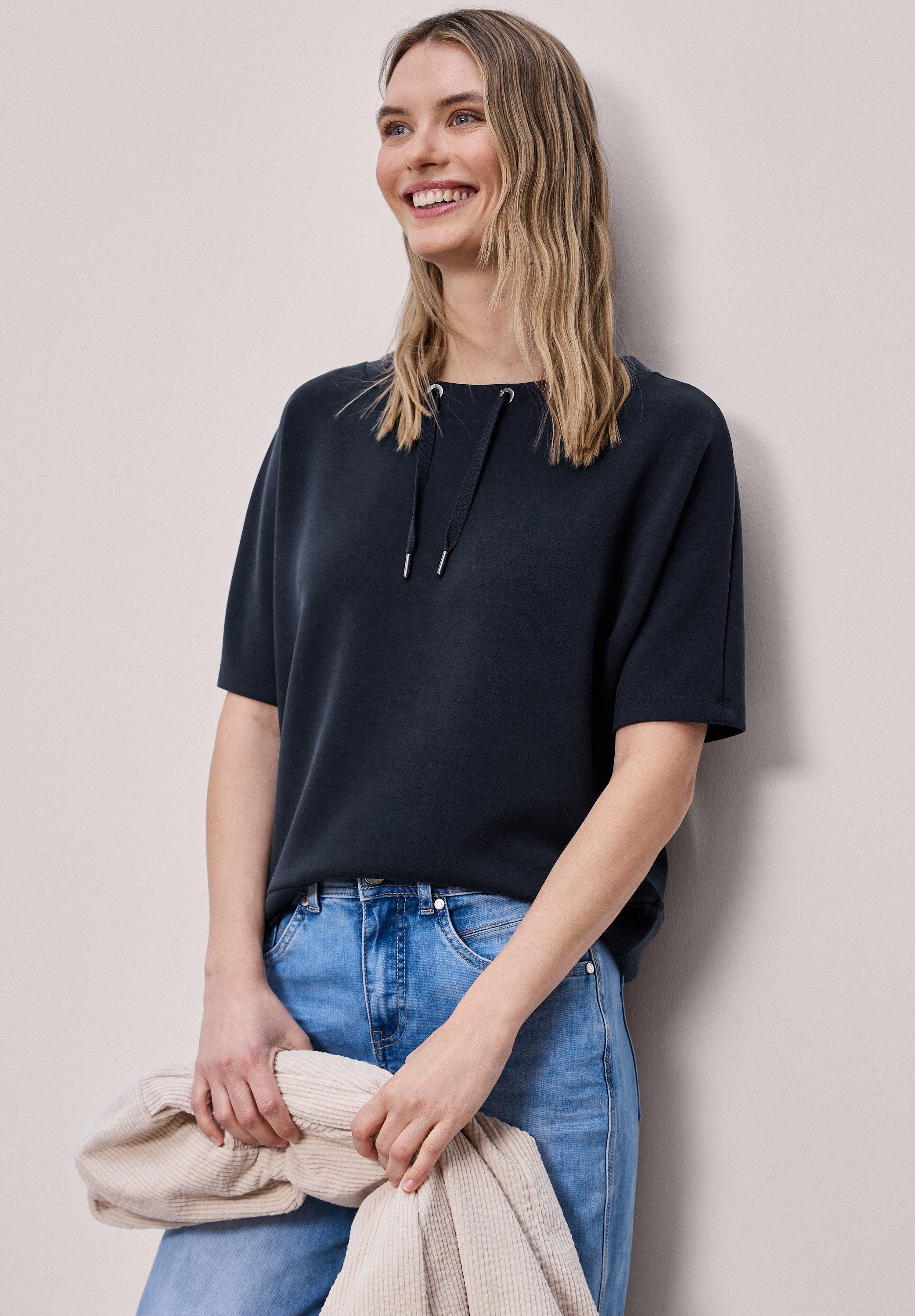 STREET ONE T-Shirt im Silk Look günstig online kaufen
