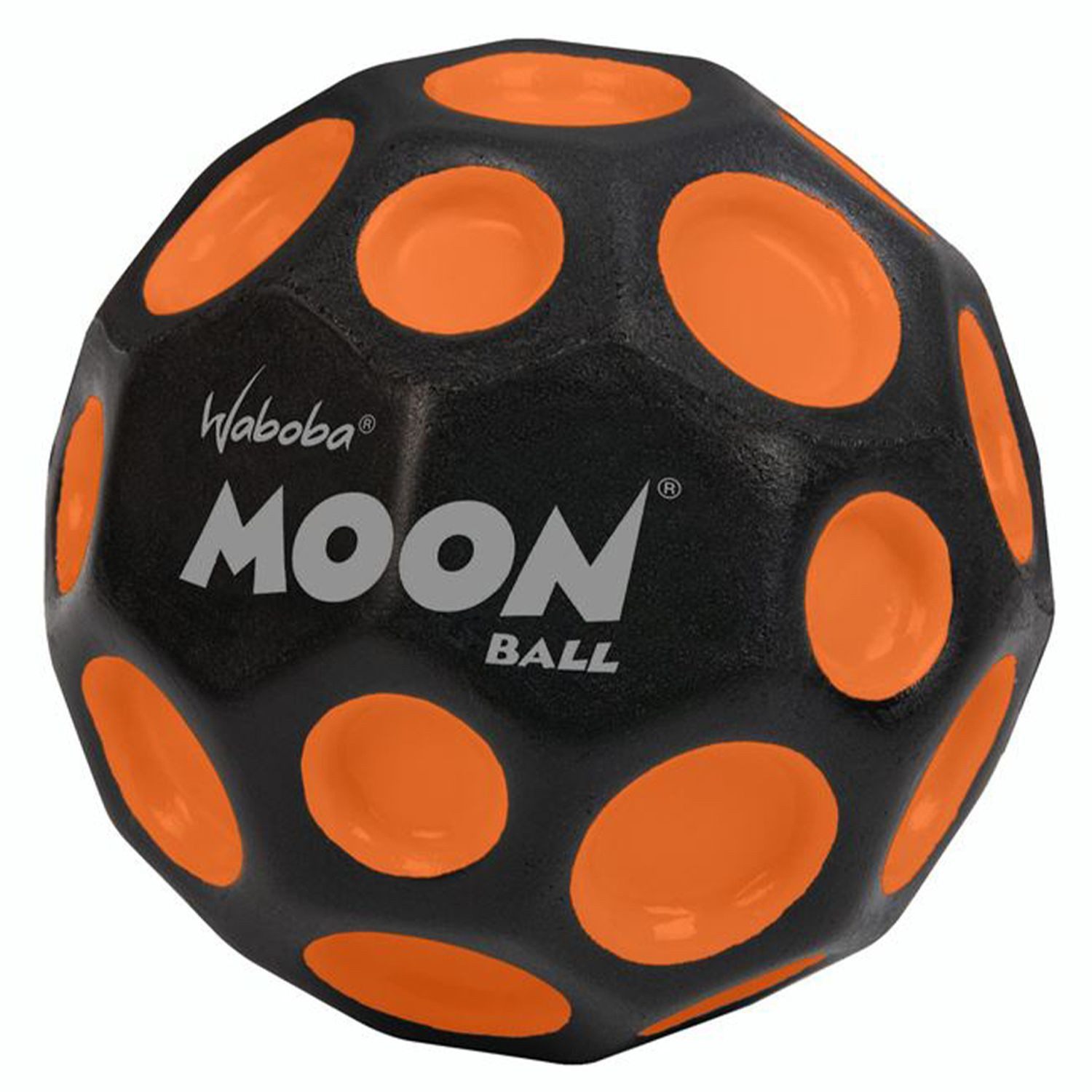 Sunflex Spielball Moon schwarz-orange