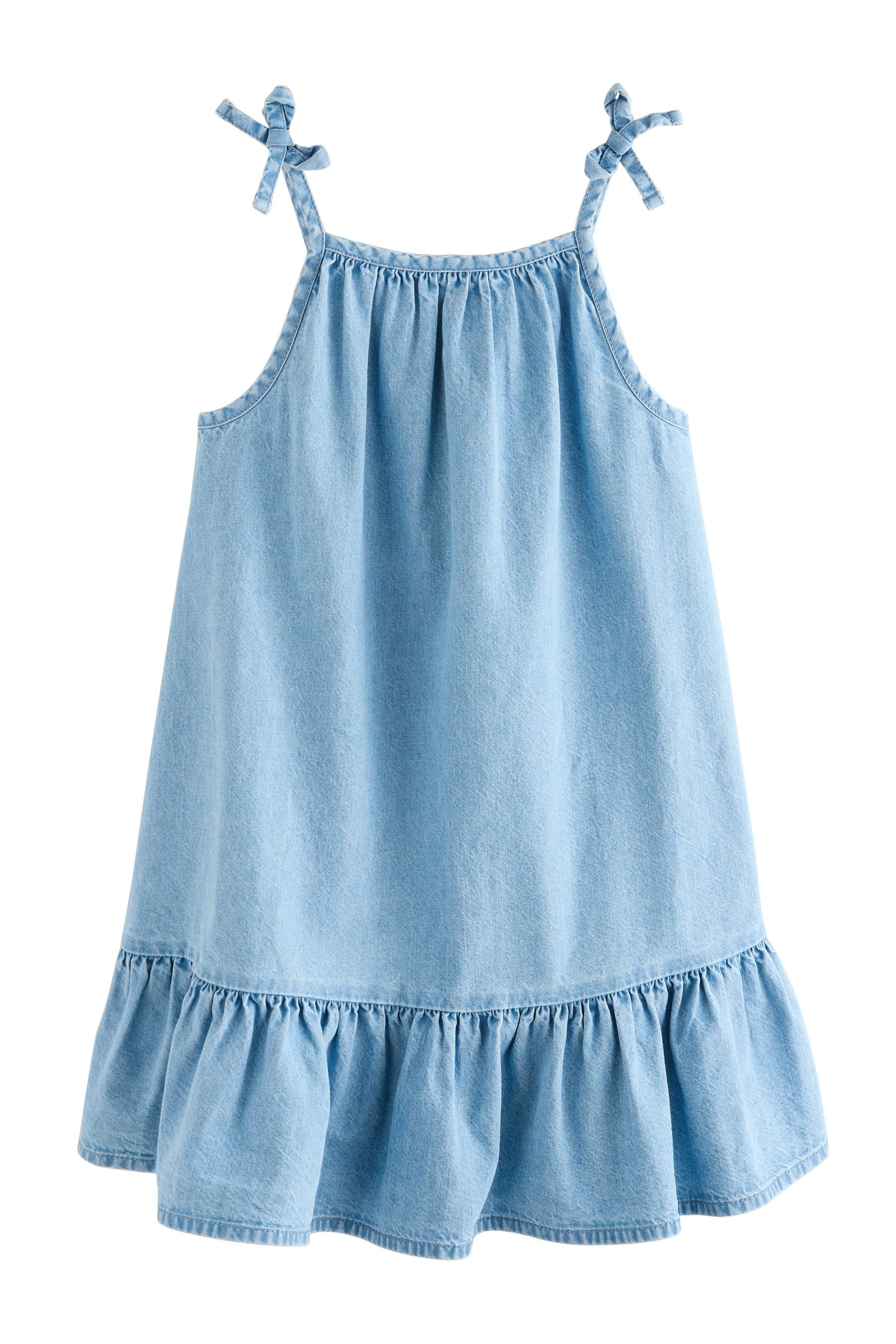 Next Blusenkleid Kleid mit Engelsärmeln (1-tlg)