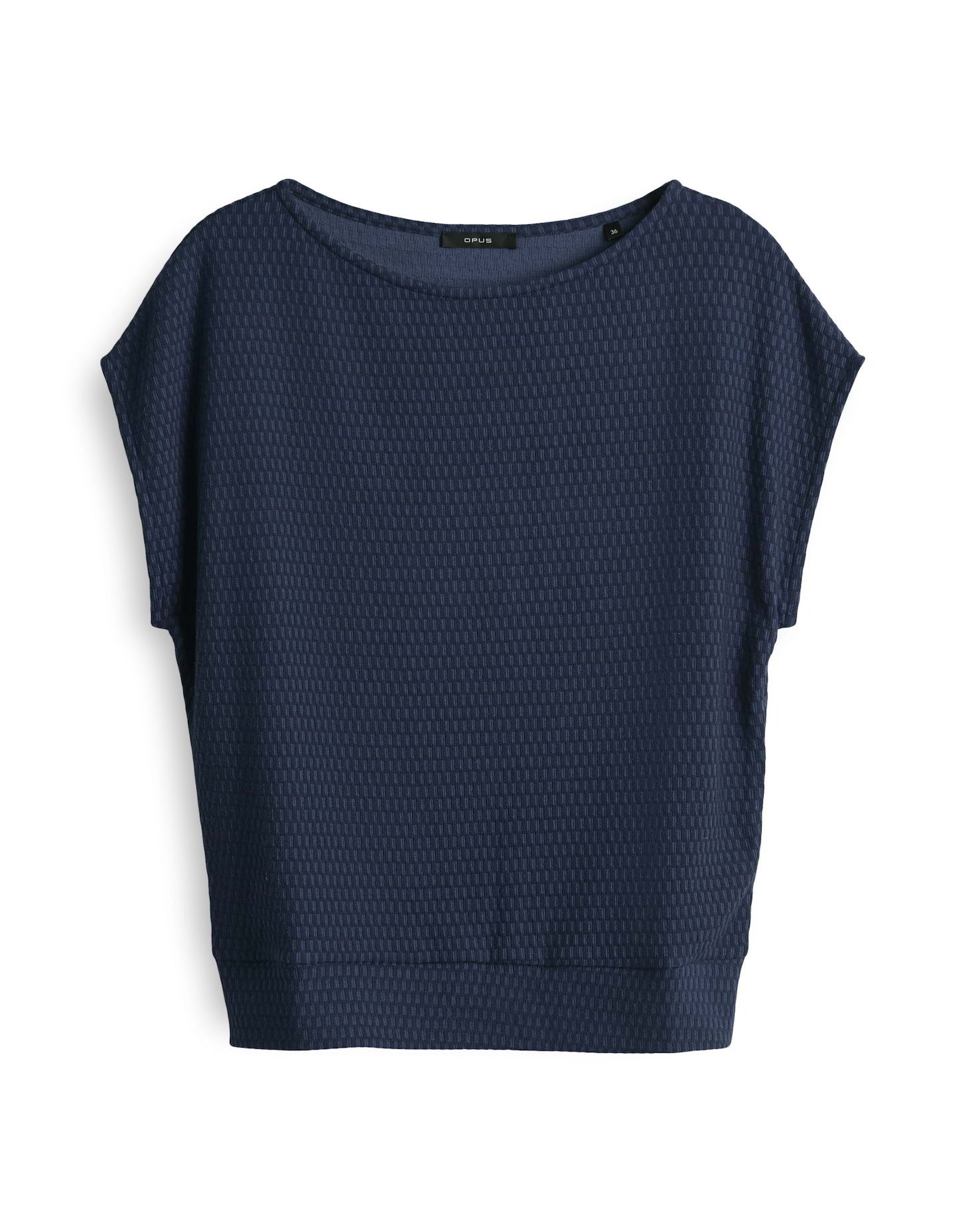 OPUS Kurzarmshirt SUMSALA mit Struktur günstig online kaufen