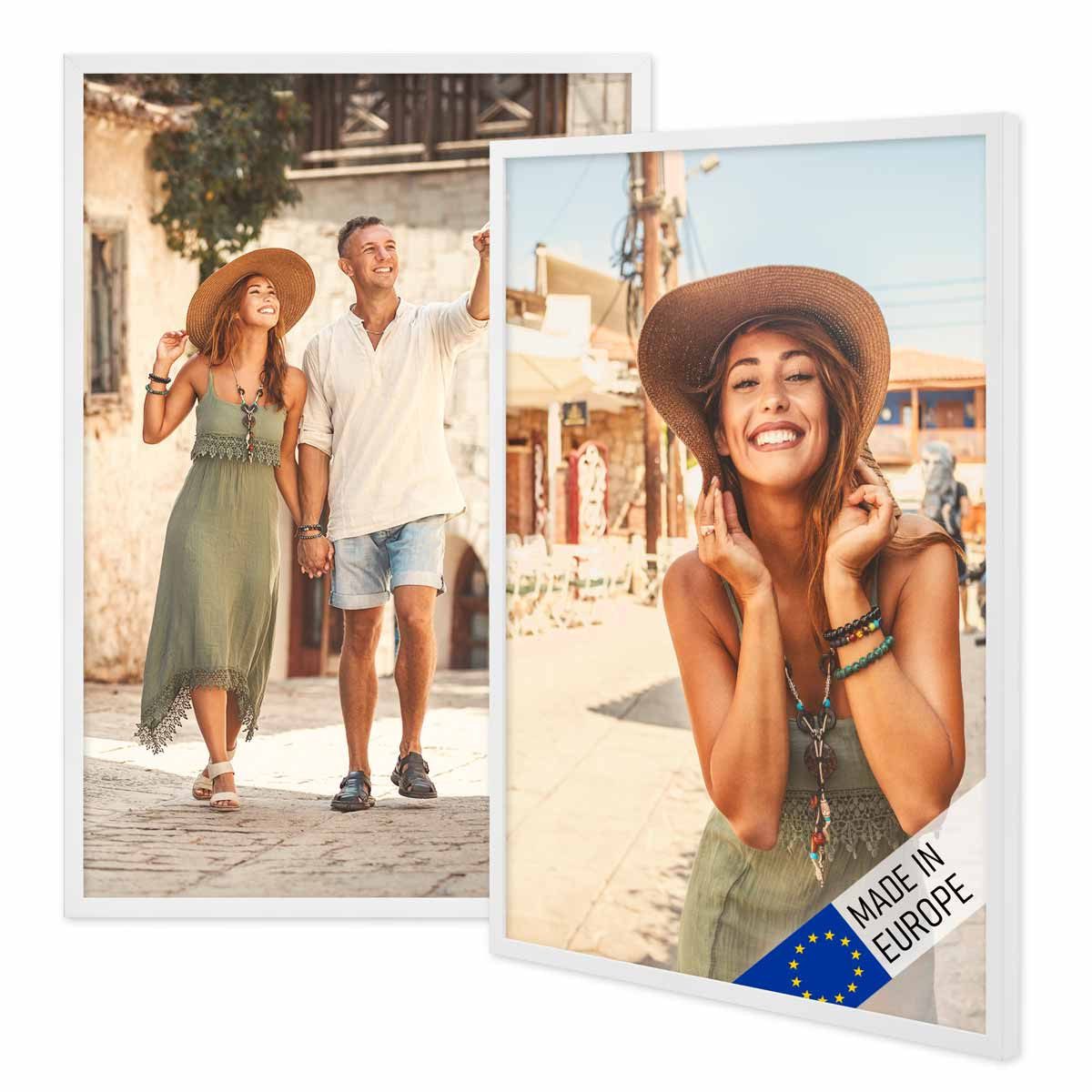 PHOTOLINI Bilderrahmen 2er Set Massivholz-Rahmen Modern günstig online kaufen