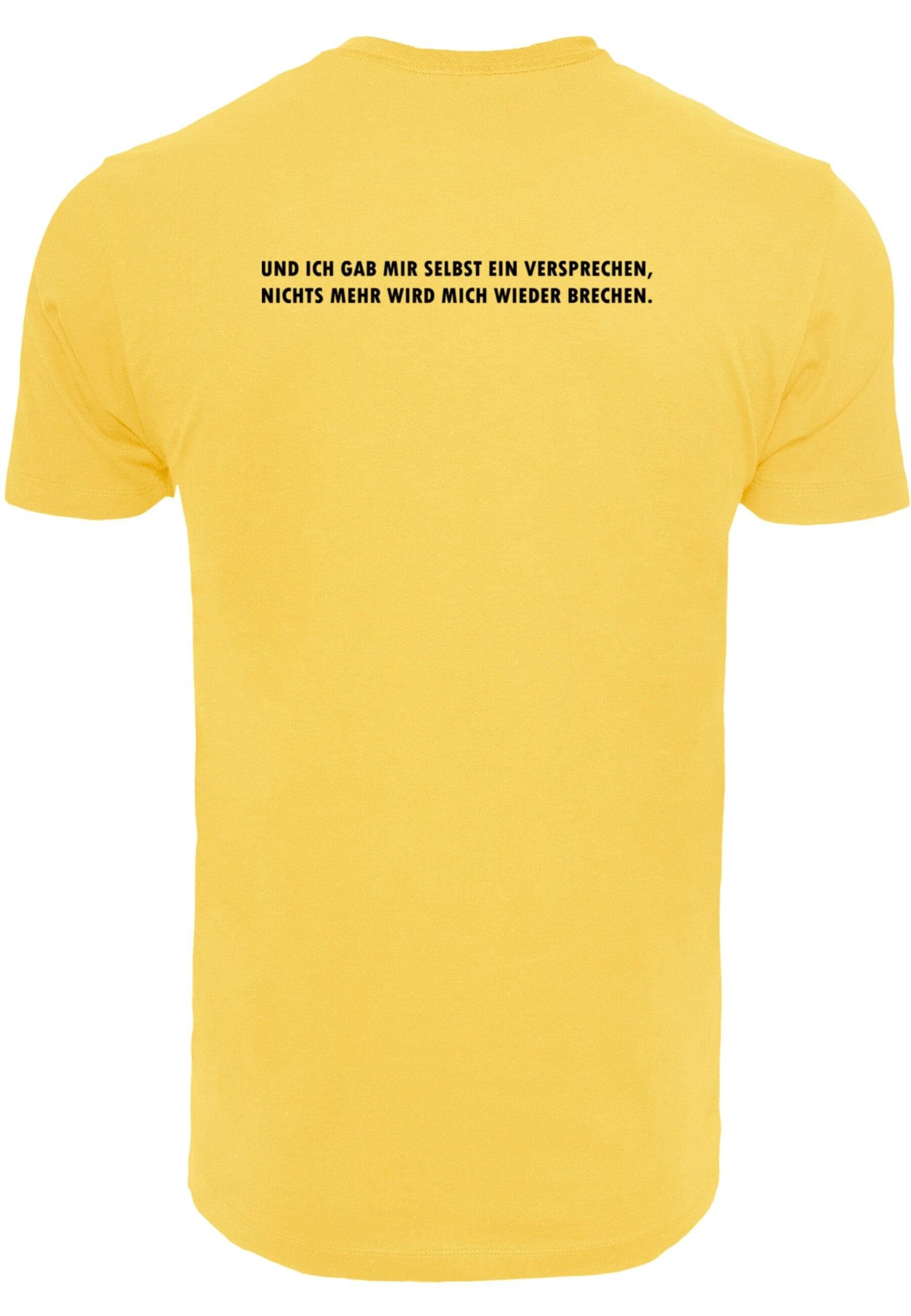Merchcode T-Shirt (1-tlg) taxiyellow T-Shirt Round Neck Stabil Herren