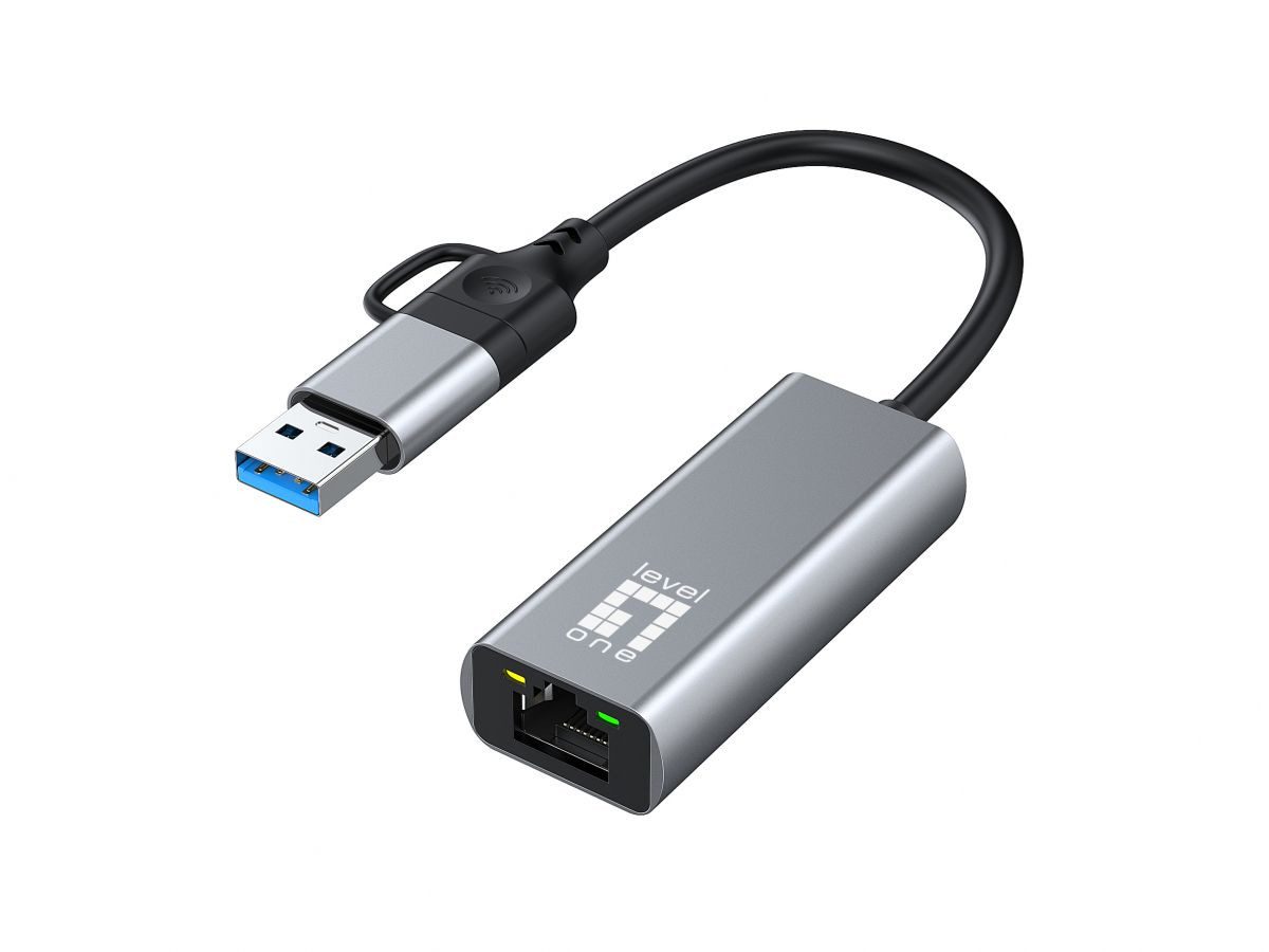 Levelone LevelOne USB-0423 Netzwerkkarte Ethernet 2500 Mbit/s Netzwerk-Adapter