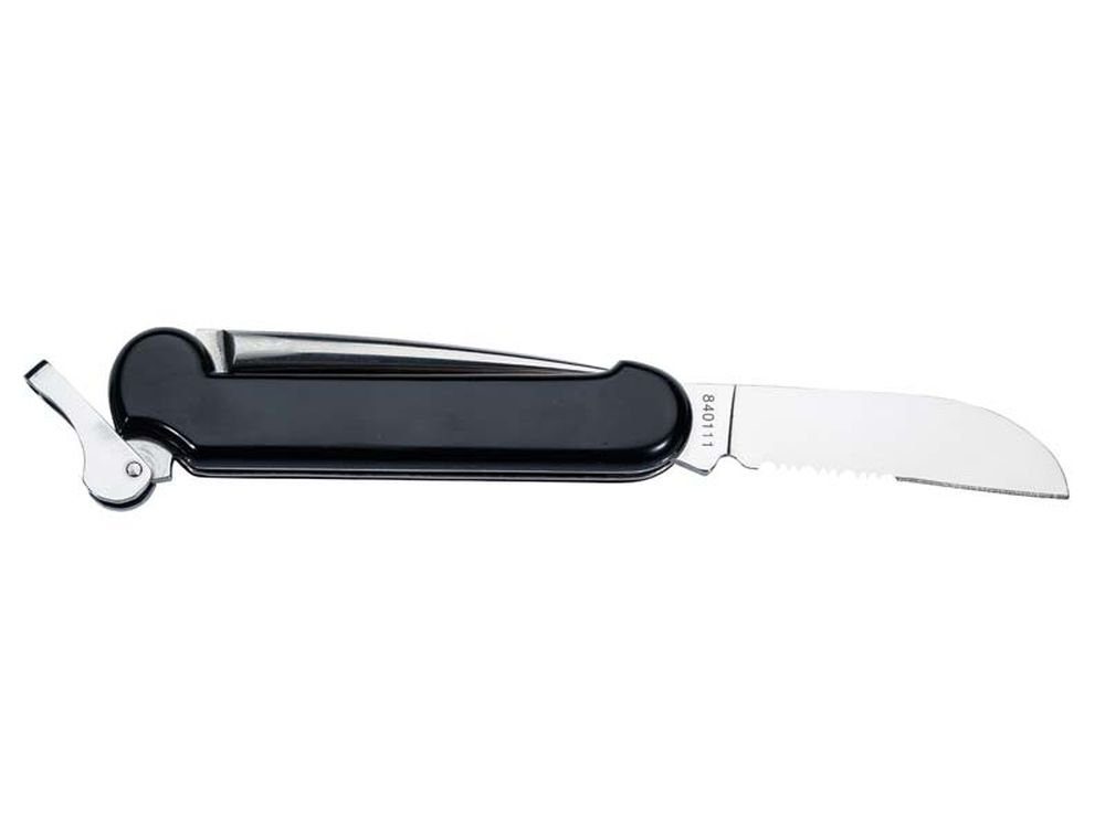 rostfrei, Taschenmesser Segler-Taschenmesser, mit Kunststoff-Schalen, schwarze Herbertz