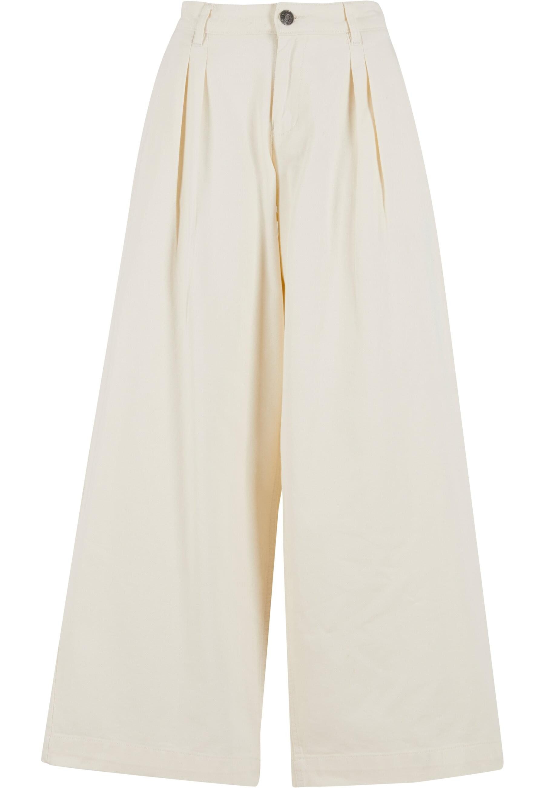 URBAN CLASSICS Bequeme Jeans Urban Classics Ladies Wide Leg Light Denim Pants