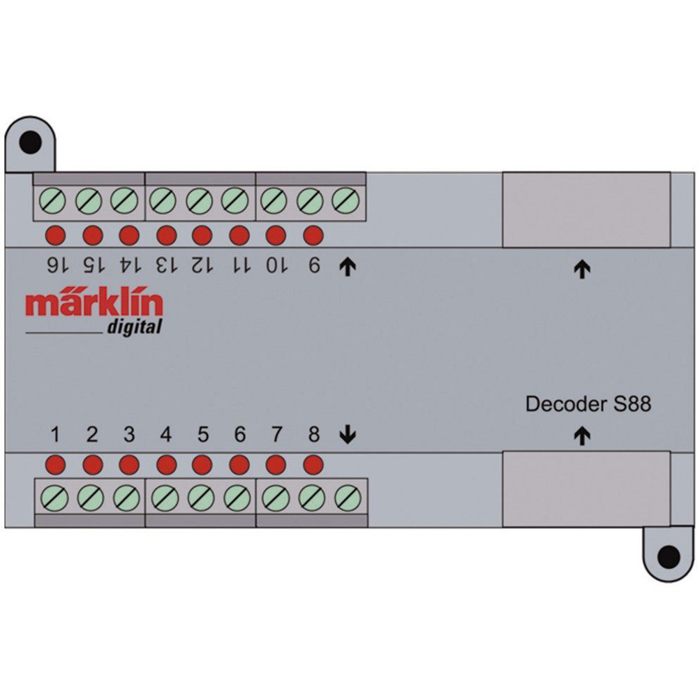 Märklin Modellbausatz Märklin 60882 S 88 DC-Decoder DCC