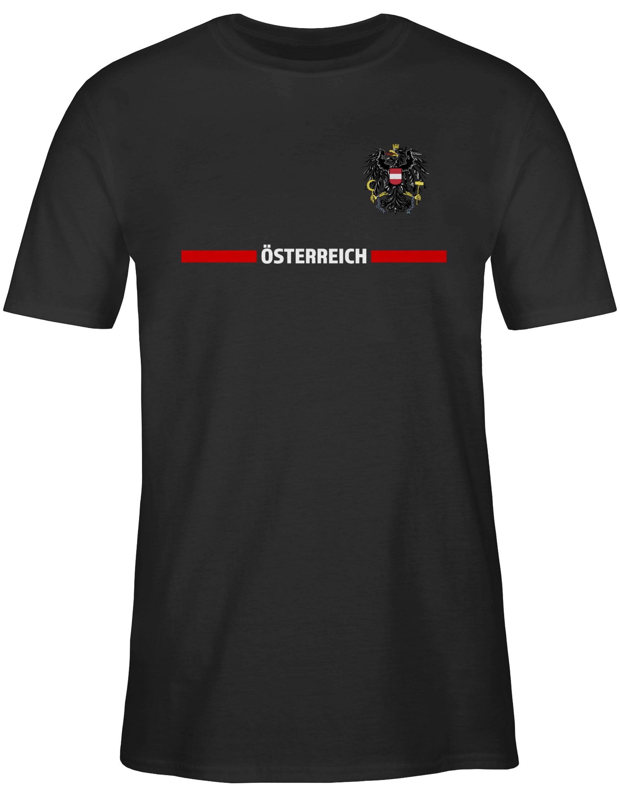 T-Shirt Österreich Trikot Wappen, Österreicher mit Stolz, Österreichisches F
