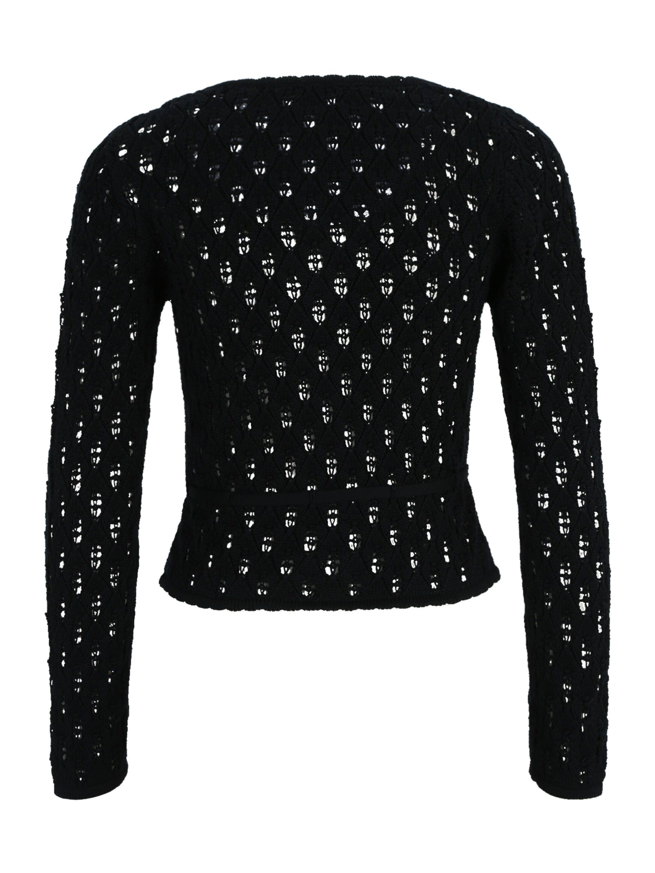 Krüger Madl Strickjacke (1-tlg) Lochmuster günstig online kaufen
