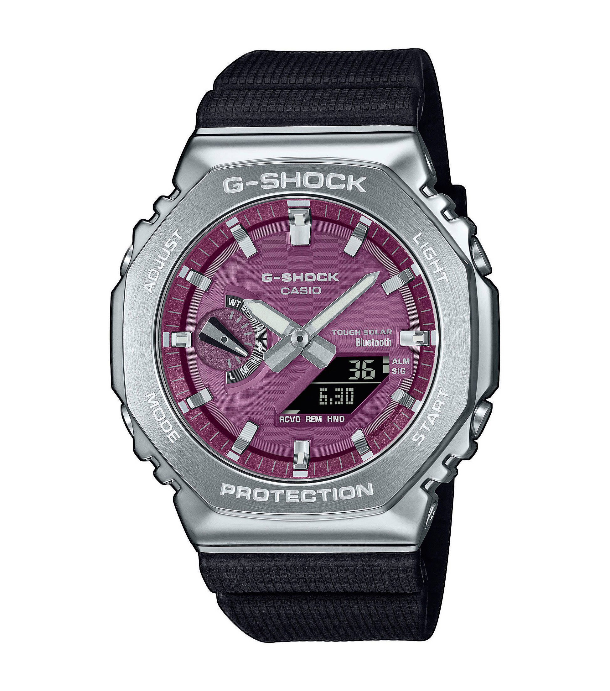 CASIO G-SHOCK Smartwatch, Armbanduhr, Herren,Bluetooth, Solarbetrieb, Flight Log Memory