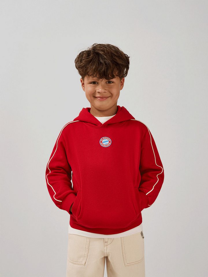 FC Bayern München Kapuzenpullover FC Bayern München, Hoodie Essentials, Kinder, Rot