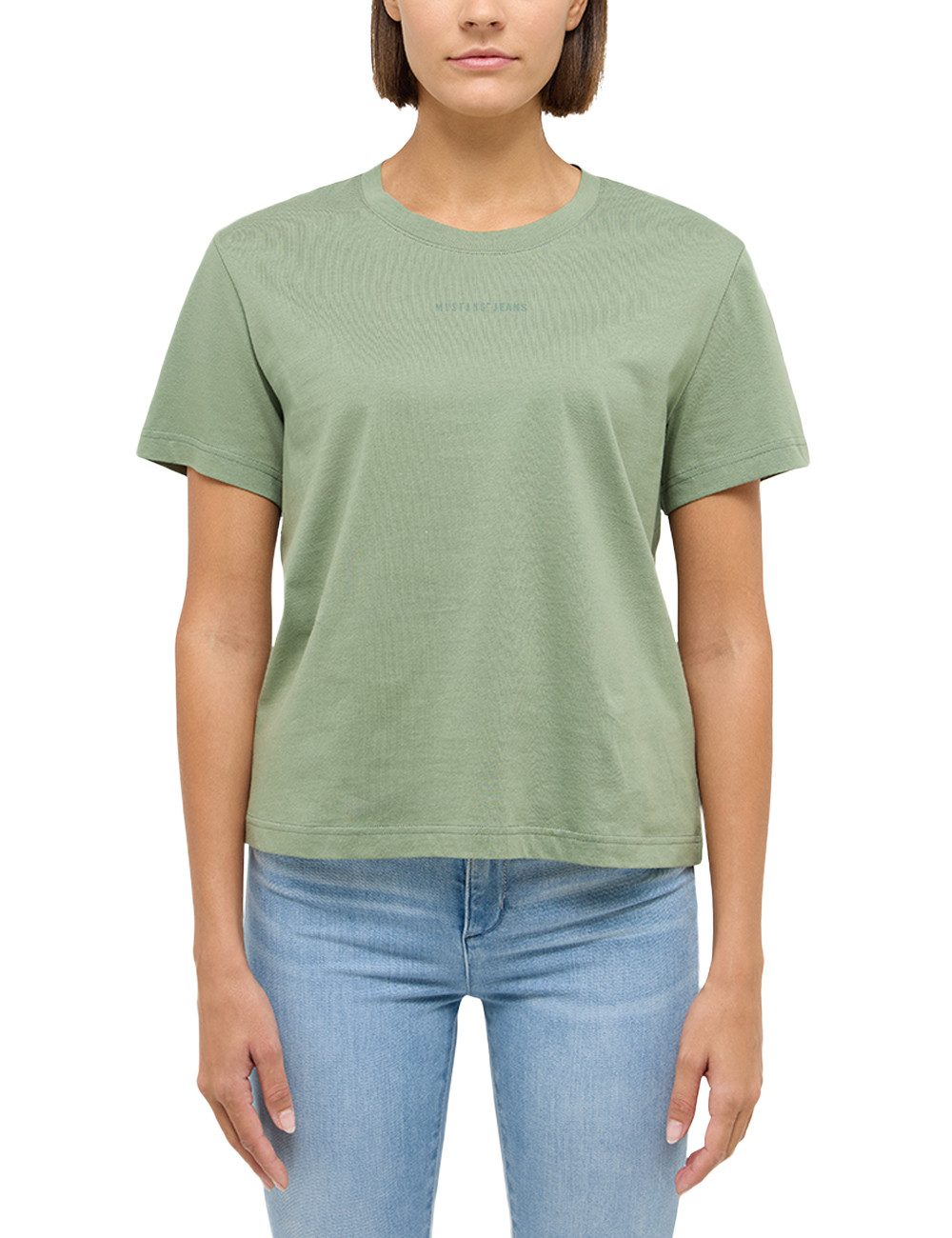 MUSTANG Kurzarmshirt Damen Style Floris