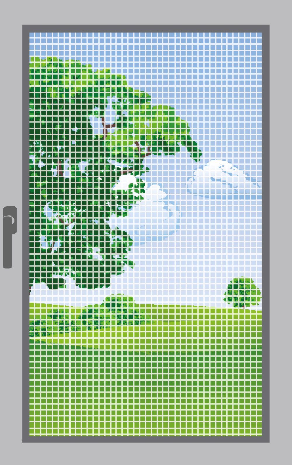 Windhager Moskitonetz, Insektenschutzgitter, BxH: 100x120 cm