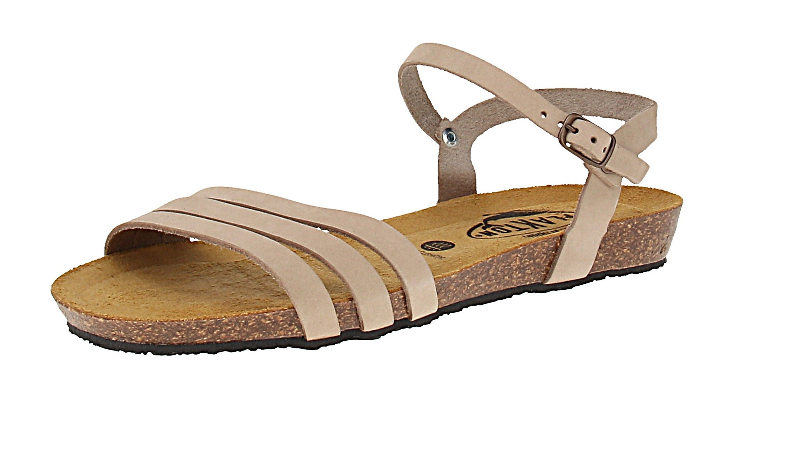 Plakton plakton 405080 Fran Alou Nobuck - Damen Pantolette - Hielo Sandale