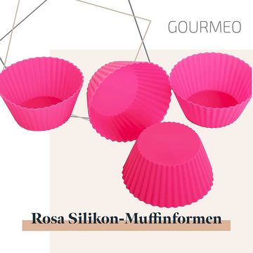 GOURMEO Muffinform Cupcake Form Formen 25 Stück Muffinform Silikon Backform Förmchen
