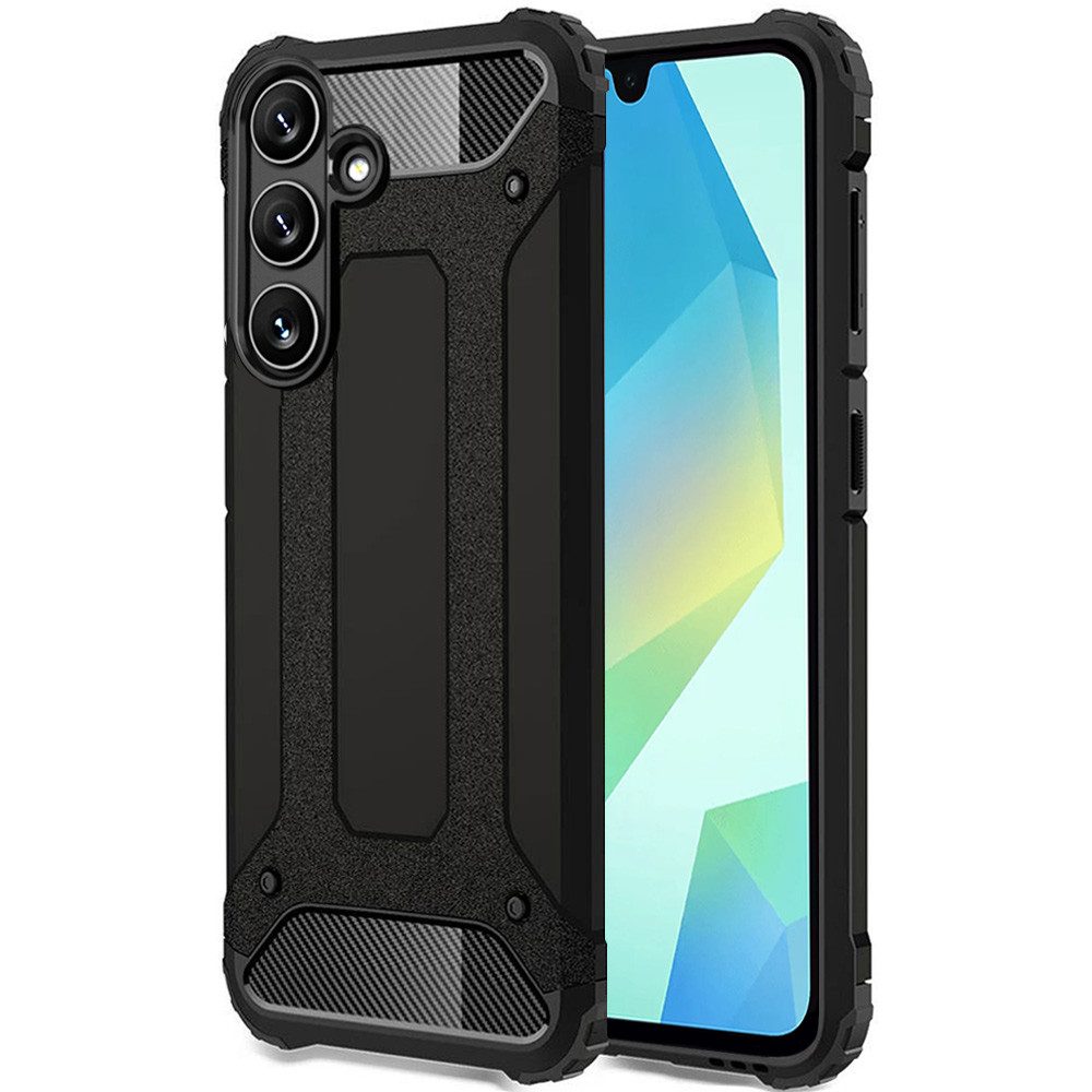 FITSU Handyhülle Outdoor Hülle für Samsung Galaxy A16 Case Armor Cover 6,7 Zoll, Handyhülle Outdoor Case für Galaxy A16 4G/5G Hülle mit Eckenschutz