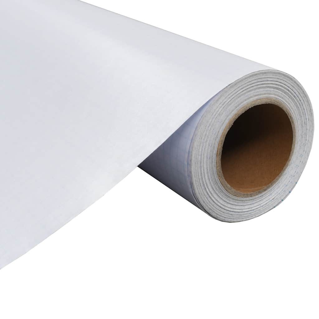 vidaXL Fensterfolie Fensterfolie Matt Grau 0,9x5 m PVC