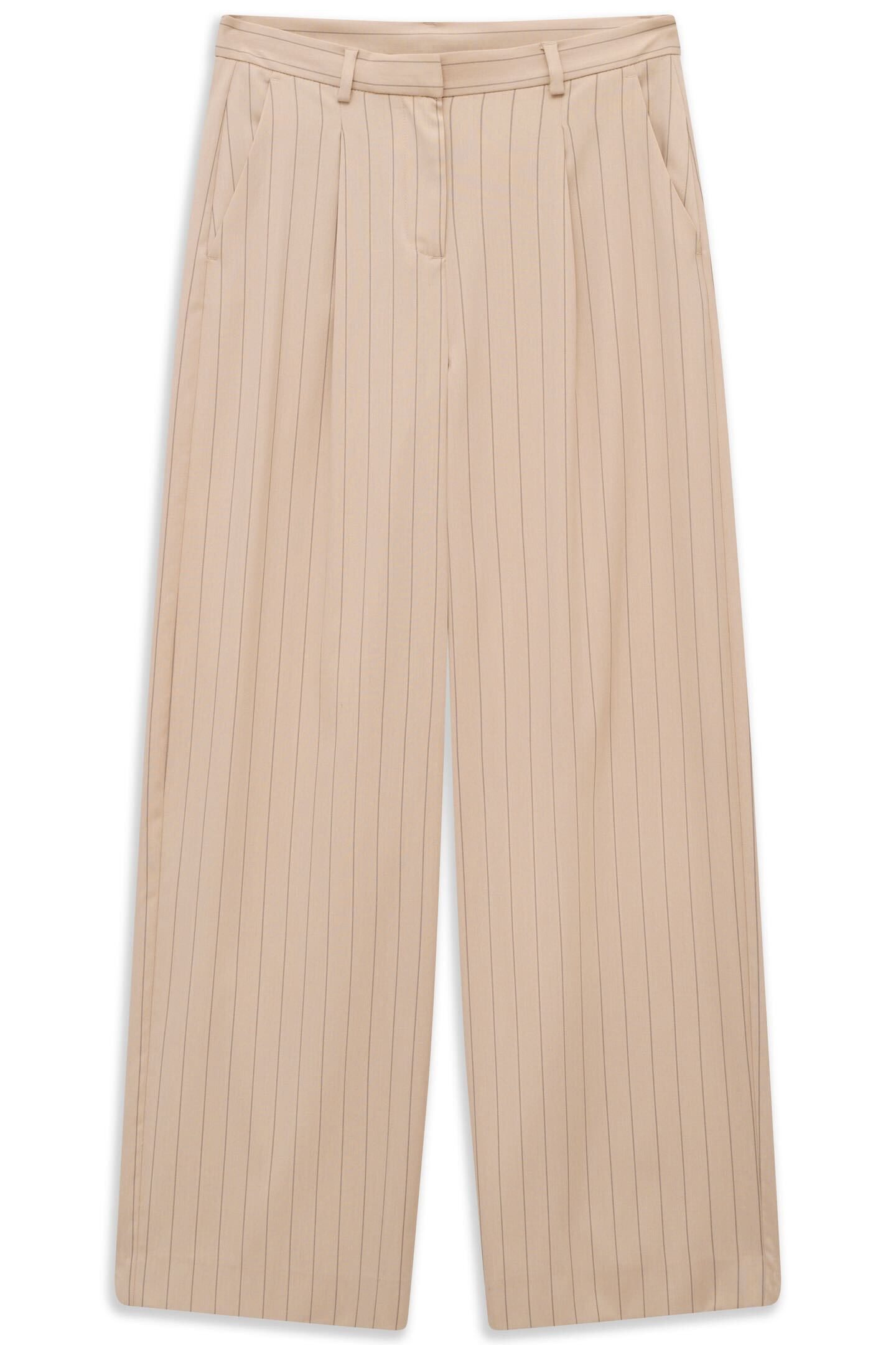 bugatti Stoffhose Stretch gestreift mit geradem Beinverlauf