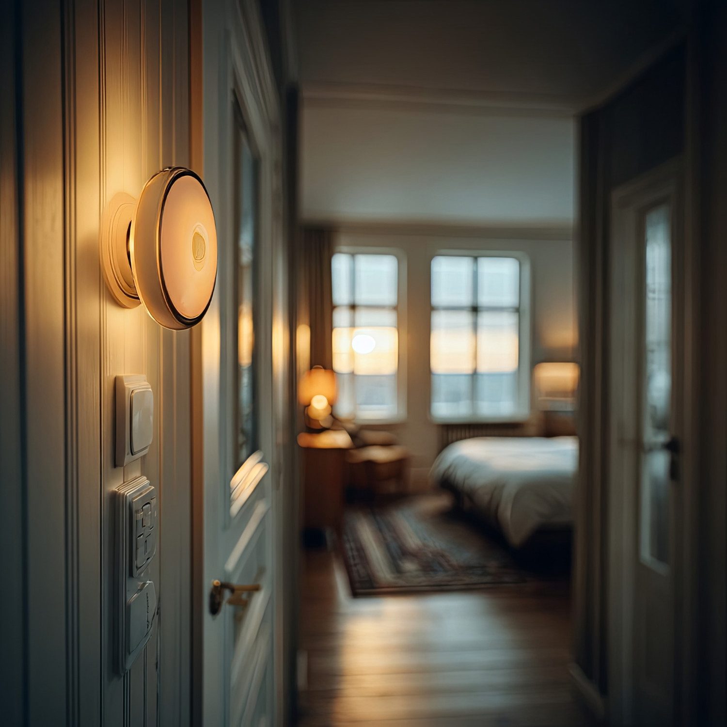 Maclean LED Nachttischlampe MCE223, Drahtlose LED-Lampe mit Bewegungsmelder günstig online kaufen