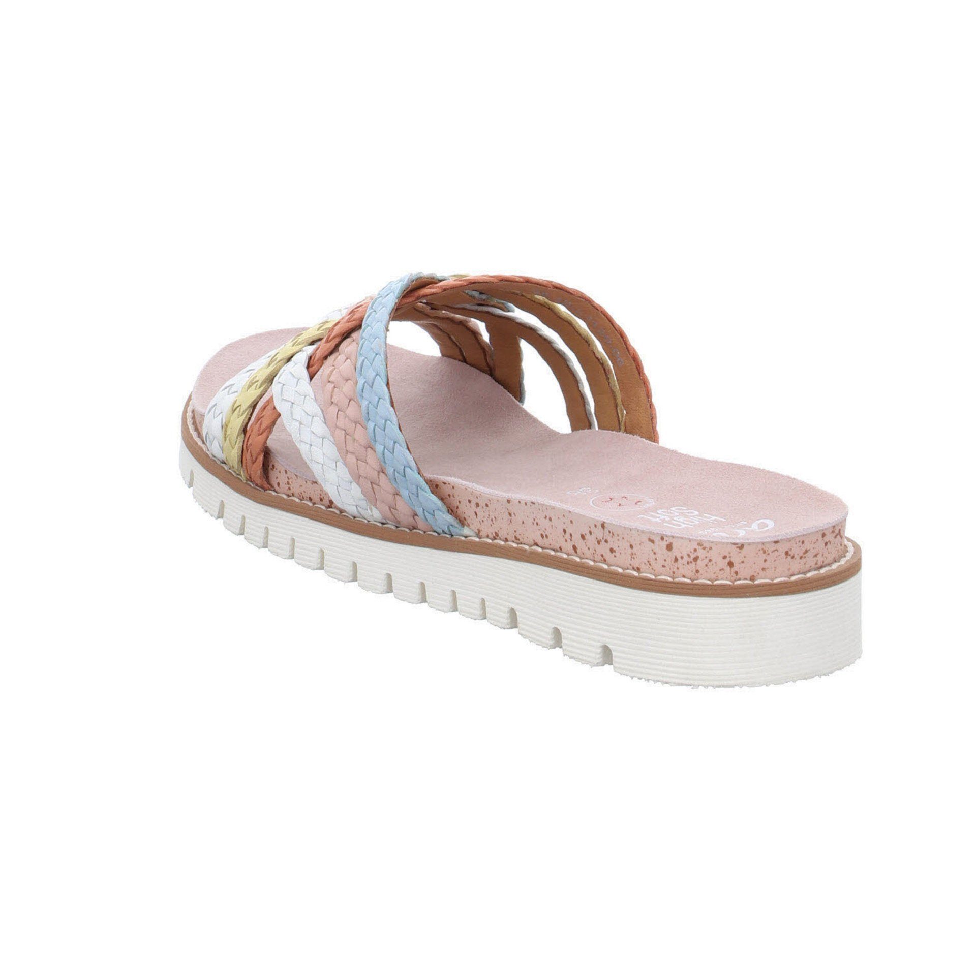 Sandalen Glattleder Kent Pantolette Damen Pantolette Ara Pantoletten WEISS/VANILLE,PEACH/