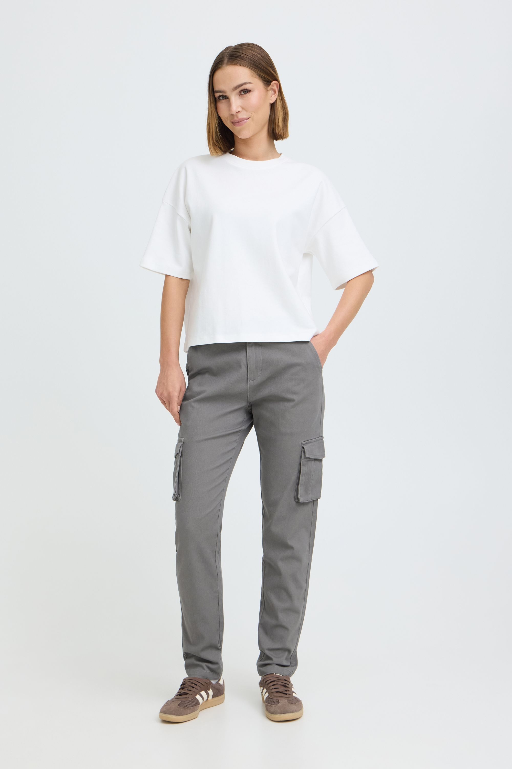 OXMO Cargohose OXKvita Regular Fit Cargohose
