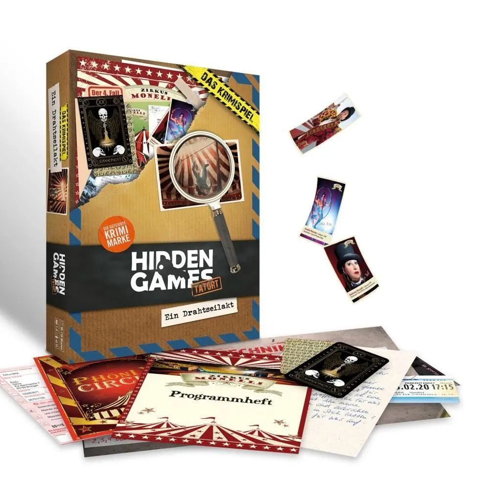 Pegasus Spiele Spiel Hidden Games Tatort: Ein Drahtseilakt 4.Fall