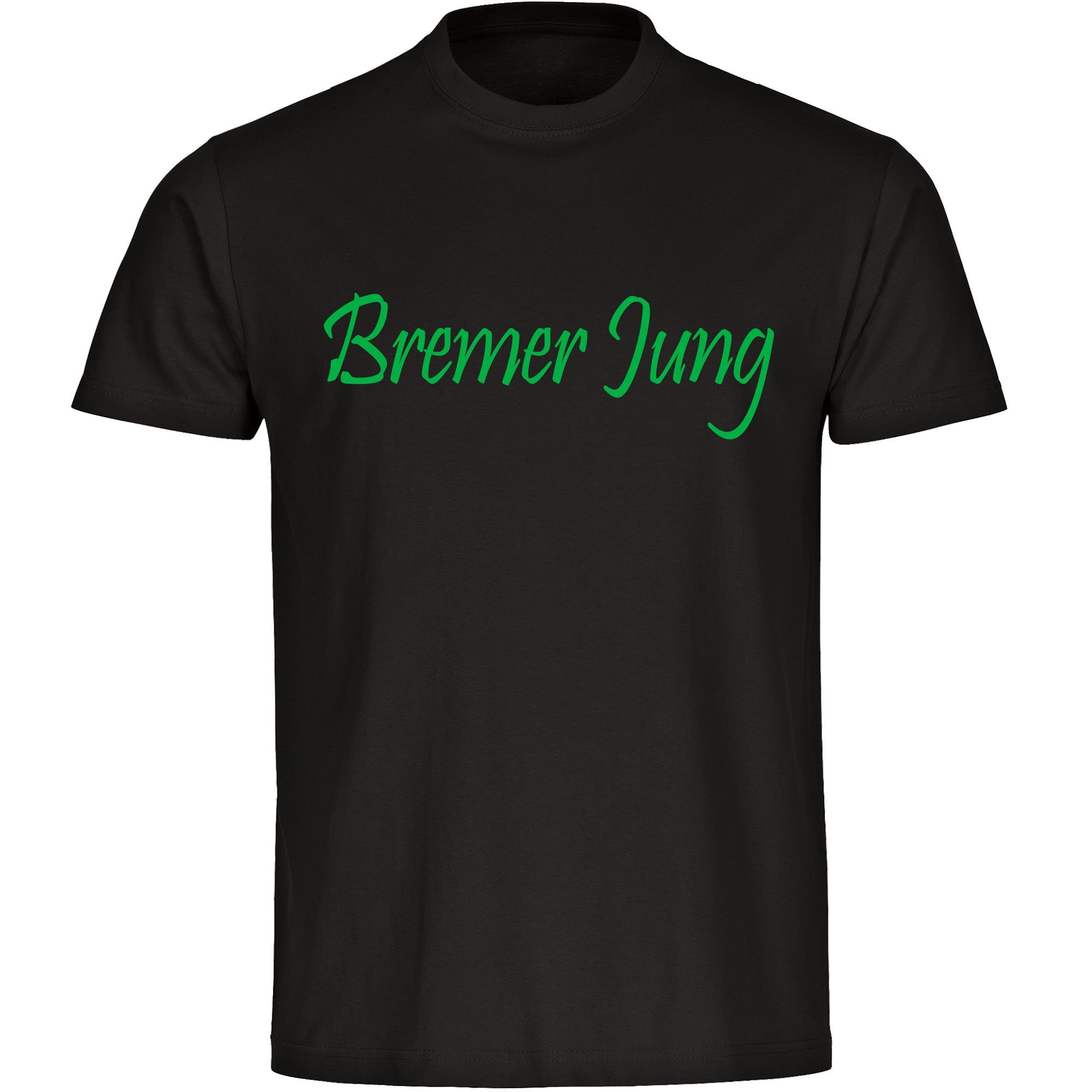 multifanshop T-Shirt Kinder Bremen - Bremer Jung - Boy Girl