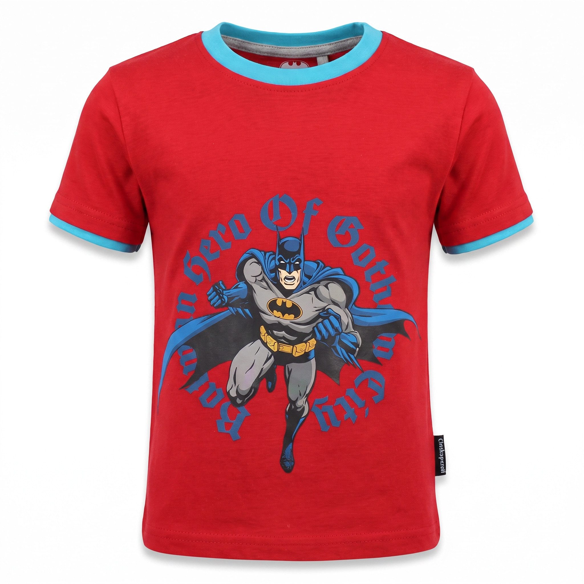 DC Comics Print-Shirt DC Comics Batman Kinder Jungen T-Shirt Kurzarm Shirt Gr. 140 bis 152