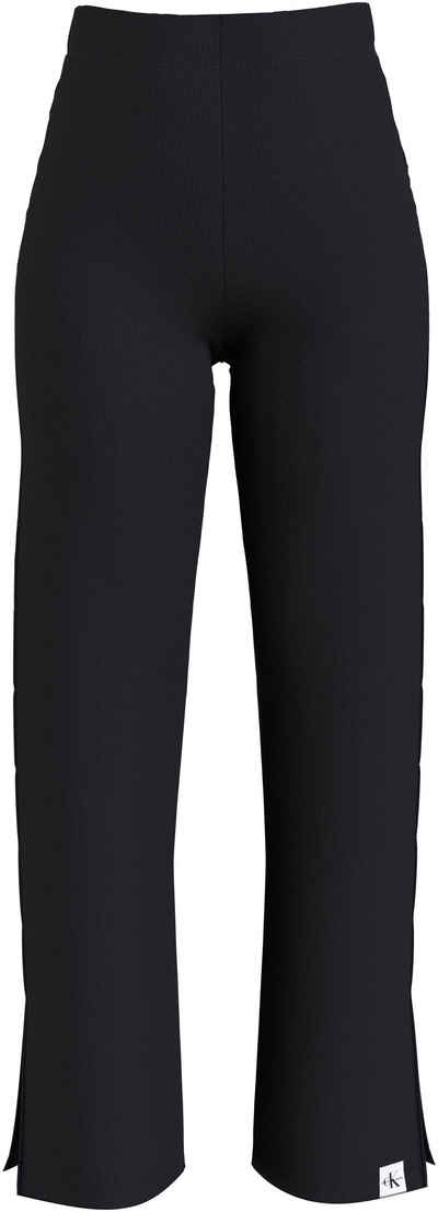 Calvin Klein Джинси Sweatpants TAB SPLIT STRAIGHT RIB PANTS