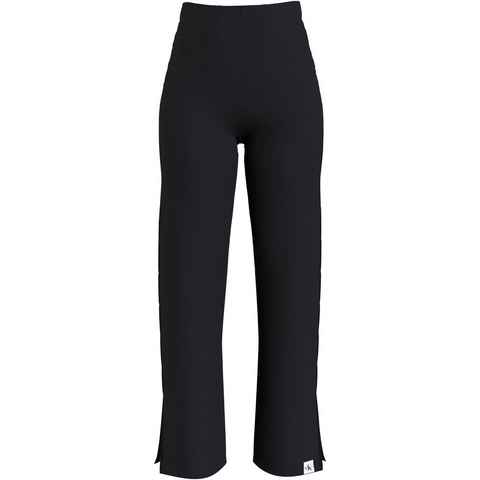 Calvin Klein Jeans Sweatpants TAB SPLIT STRAIGHT RIB PANTS