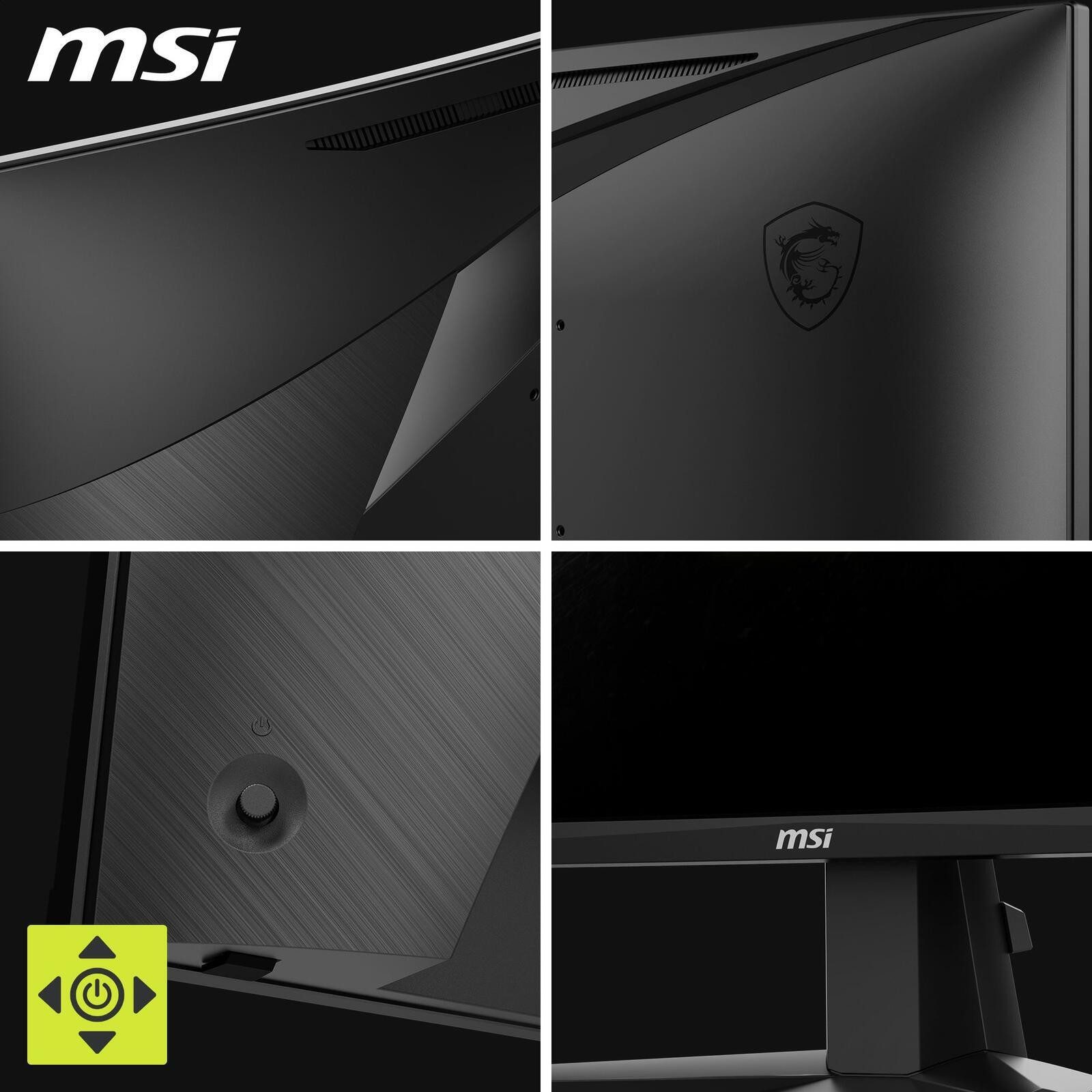 MSI MAG 276CXF Gaming-LED-Monitor (1920 x 1080, 0,5 ms Reaktionszeit, 280 Hz, VA Panel)