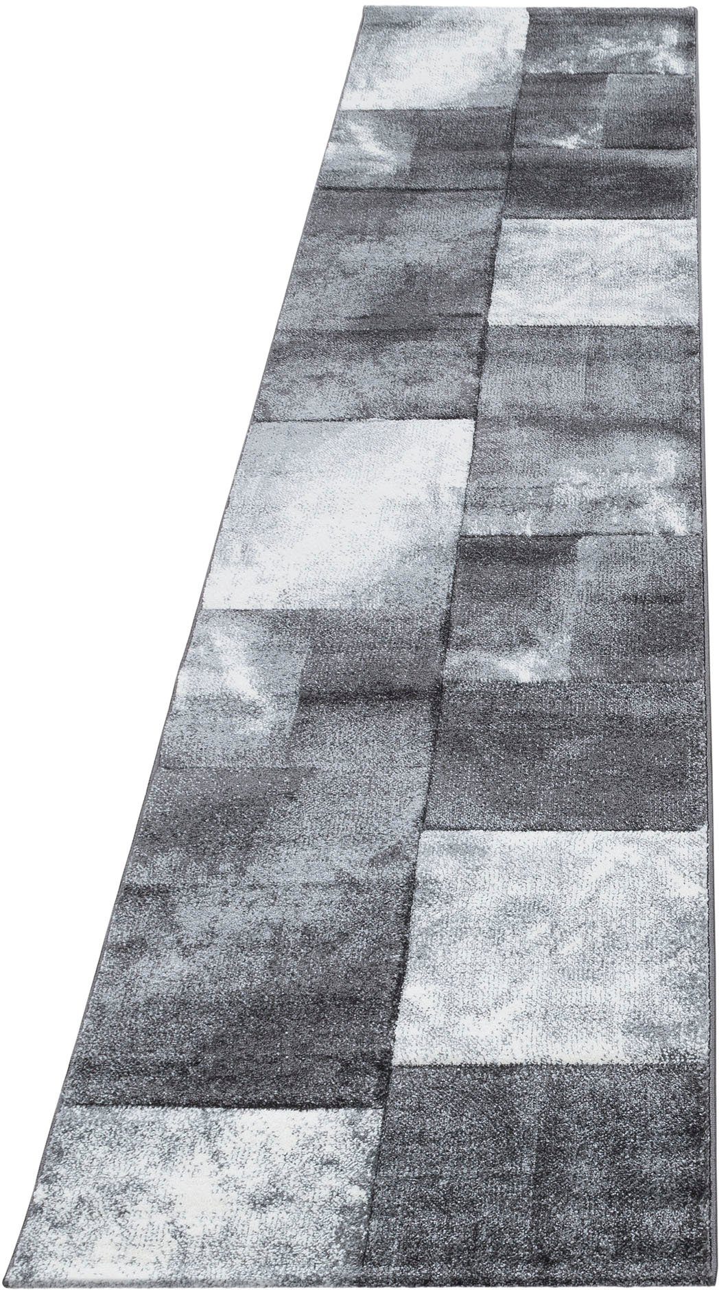 Läufer Hawaii 1710, Ayyildiz Teppiche, rechteckig, Höhe: 13 mm, handgearbeiteter Konturenschnitt, 80cm x 300cm (BxL)