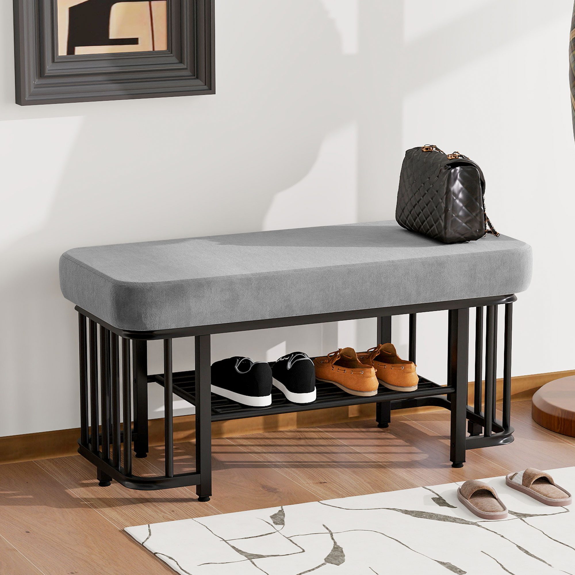 HAUSS SPOLE Schuhbank mit sitzkissen,Moderne Sitzbank günstig online kaufen