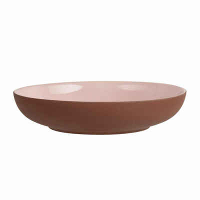 Maxwell & Williams Schüssel SIENNA Flach Pink Ø 22 x 4.5 cm, Keramik