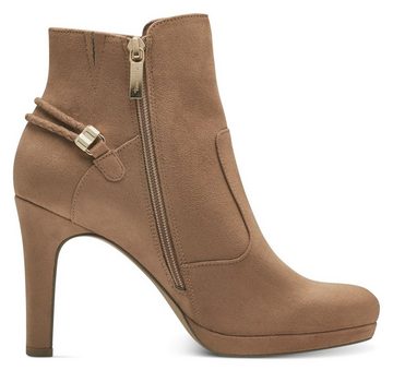 Tamaris High-Heel-Stiefelette mit Schmuckelement an der Ferse